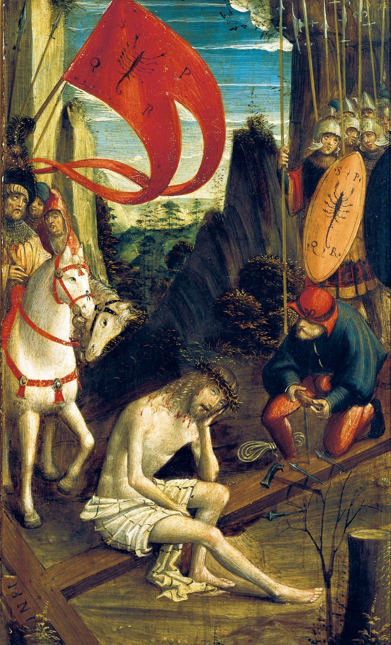 Kristi meditation, ca. 1520 (olie og tempera på panel) af Defendente Ferrari