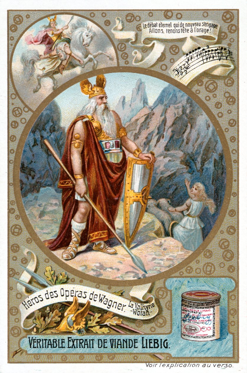 Odin, 1890-1910 af Delitz