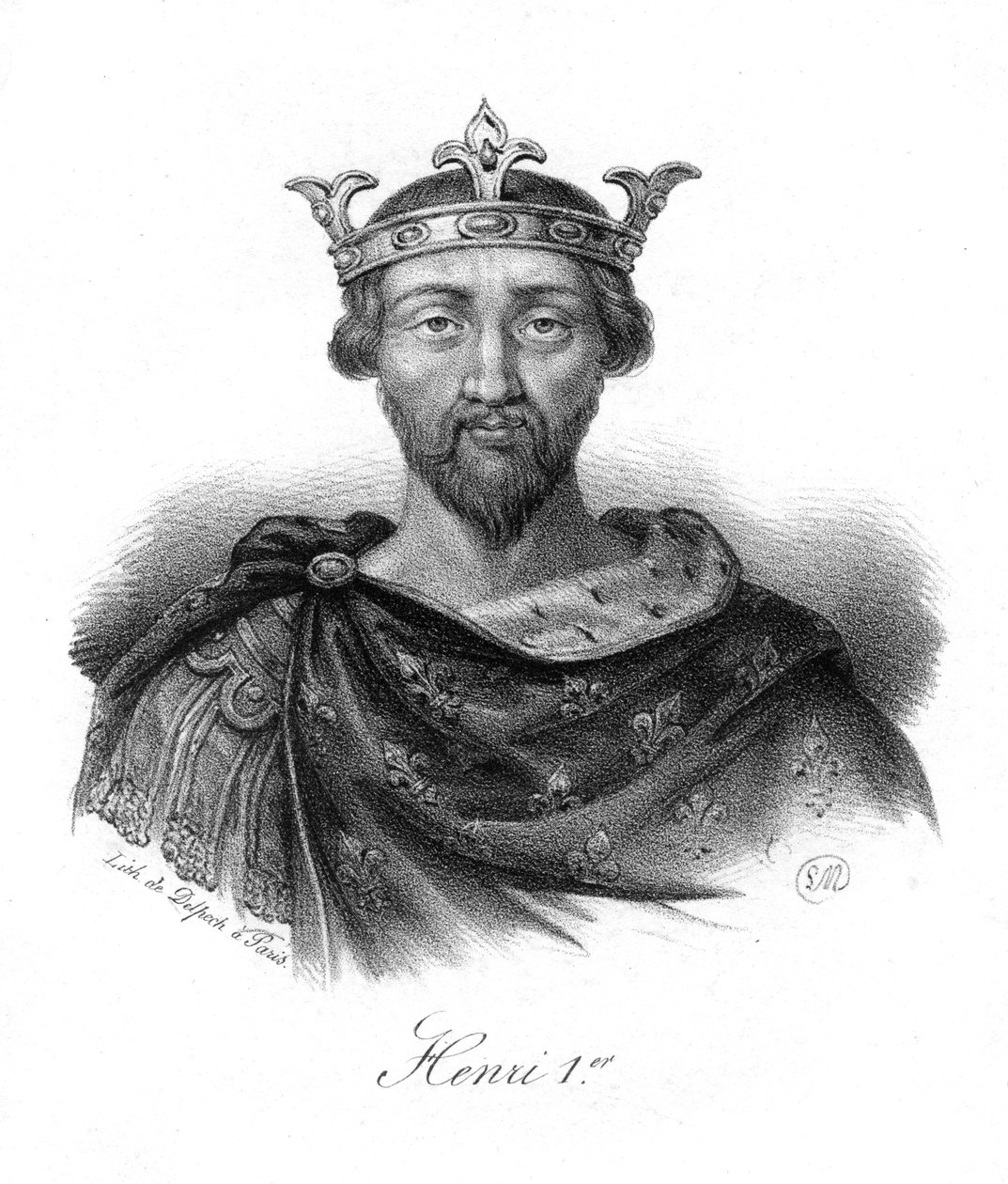 Henri I. af England eller Frankrig af Delpech