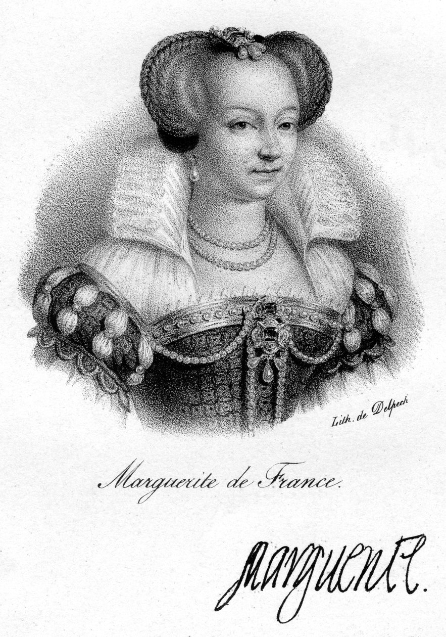 Marguerite af Frankrig. af Delpech