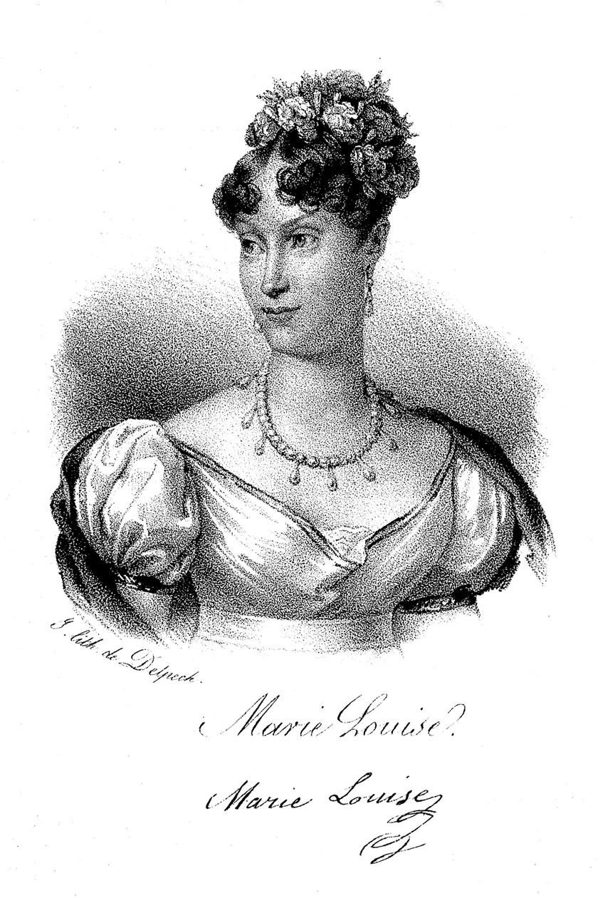 Marie-Louise, kejserinde af franskmændene, c1830 af Delpech