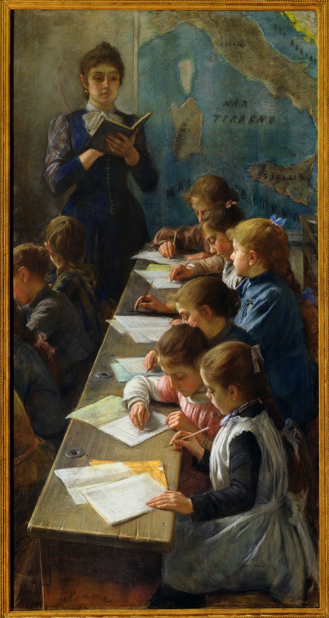 Diktatundervisningen, 1891 af Demetrio Cosola