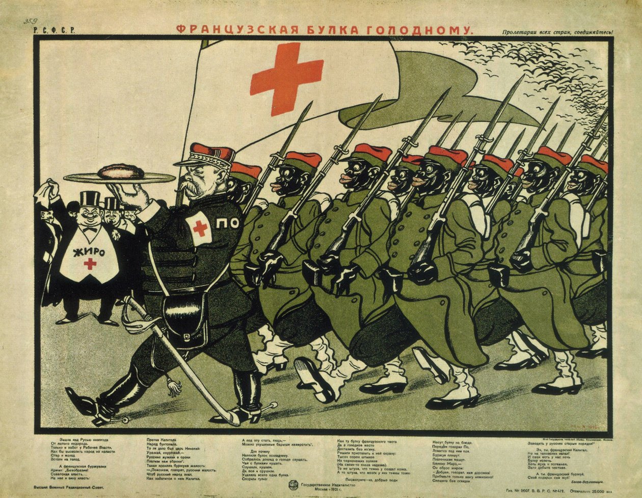 Fransk brød til de sultne, 1921 af Deni