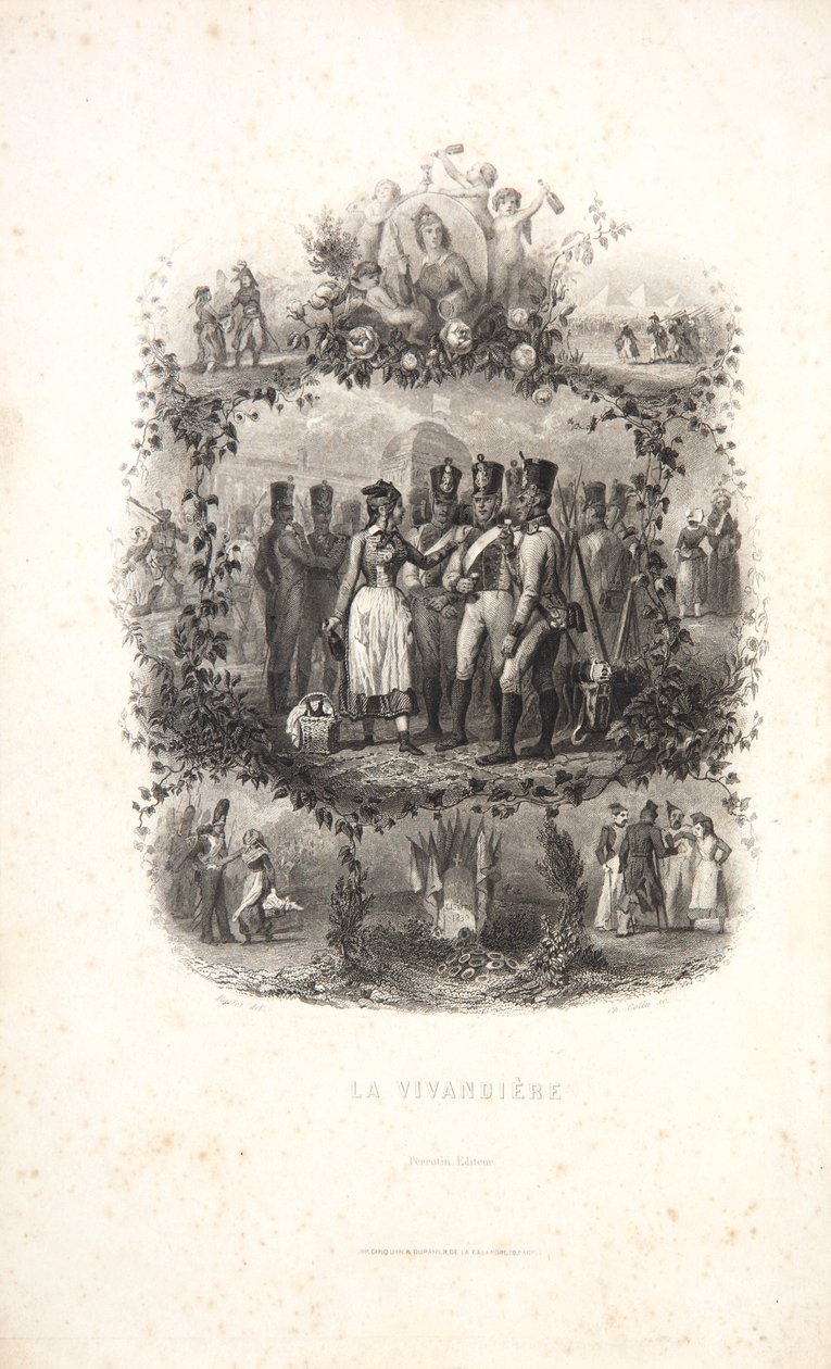 Vivandiere af Denis Auguste Marie Raffet