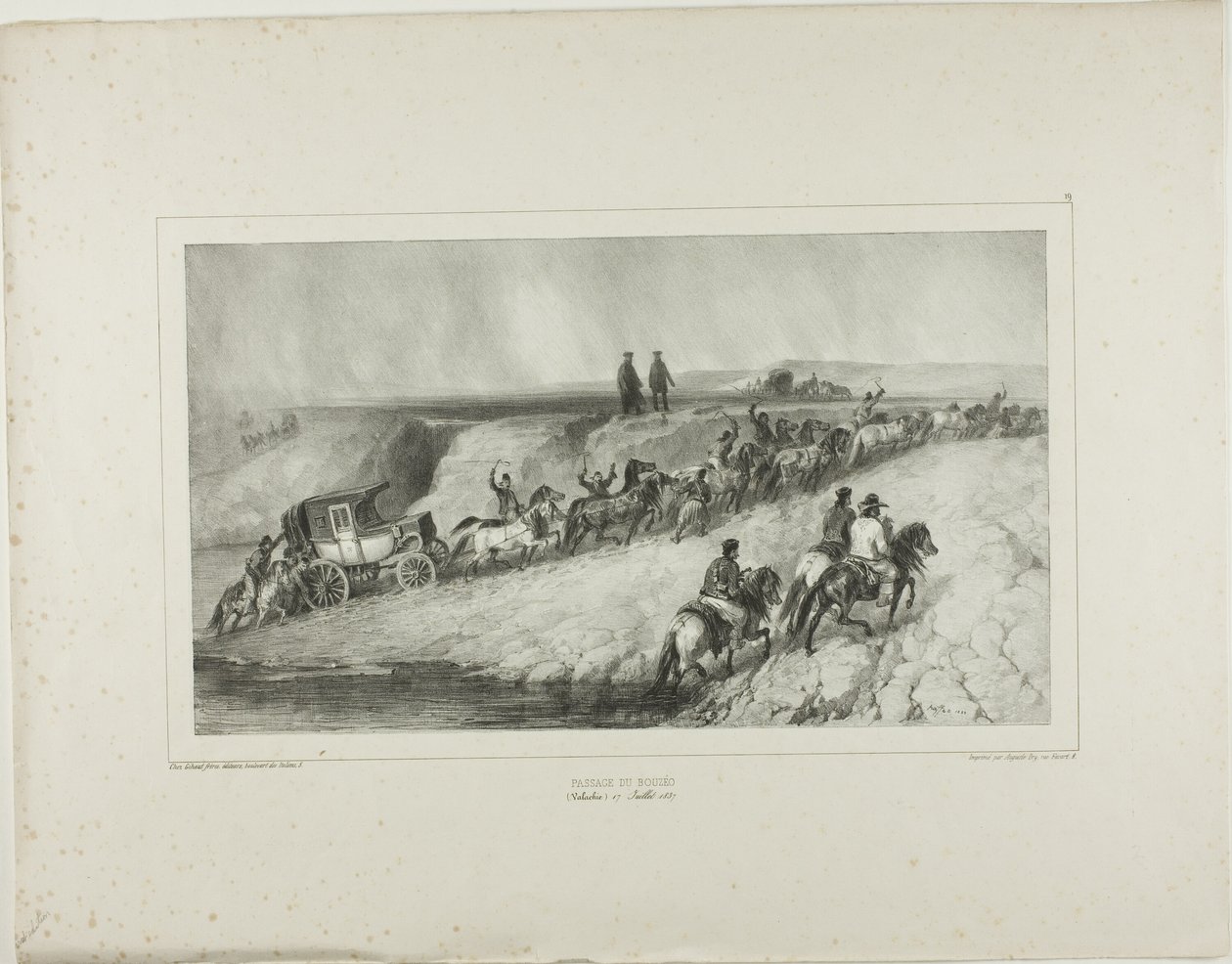 Bouzeo-passagen af Denis-Auguste-Marie Raffet
