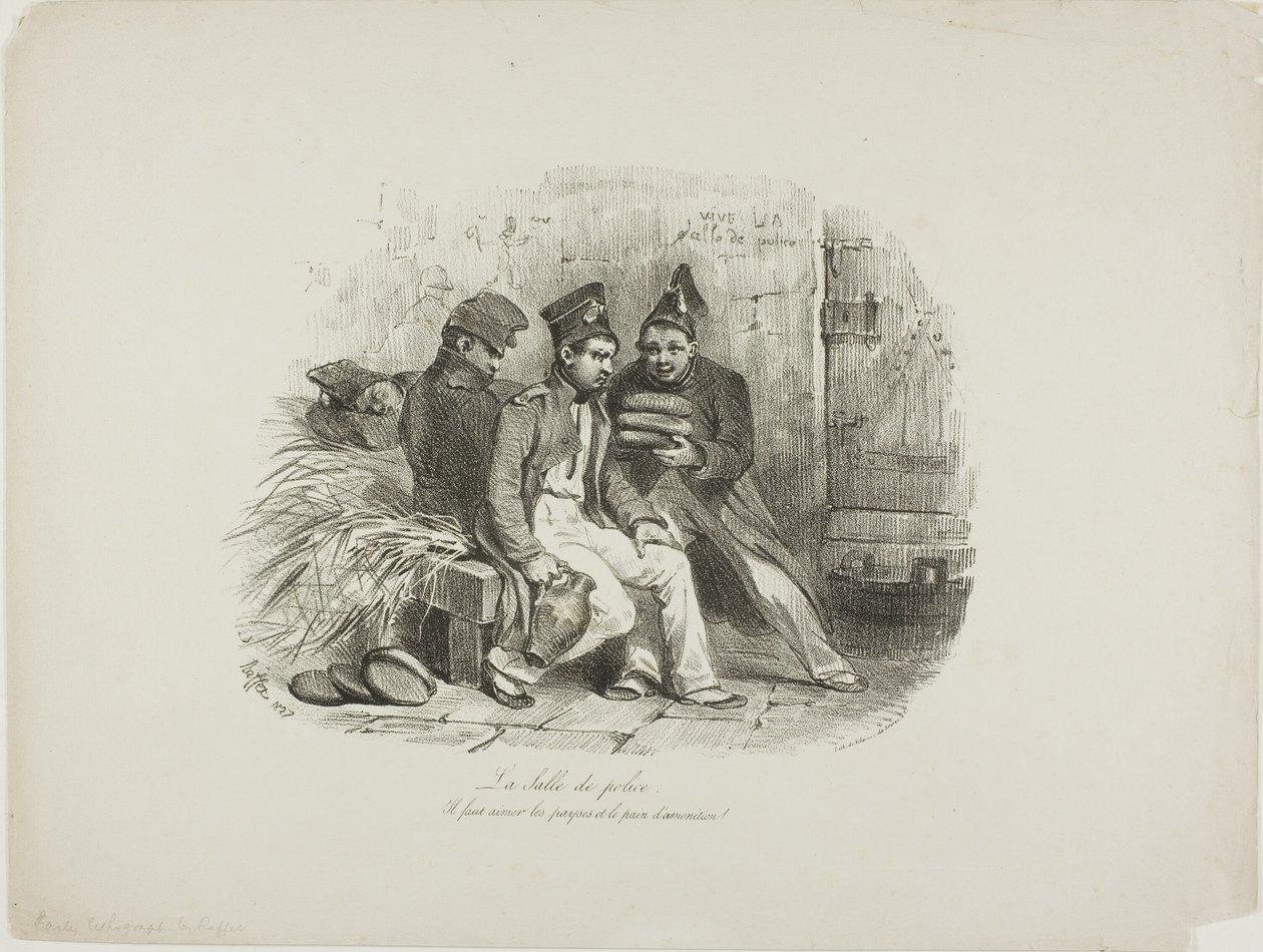 Militært fængsel af Denis Auguste Marie Raffet