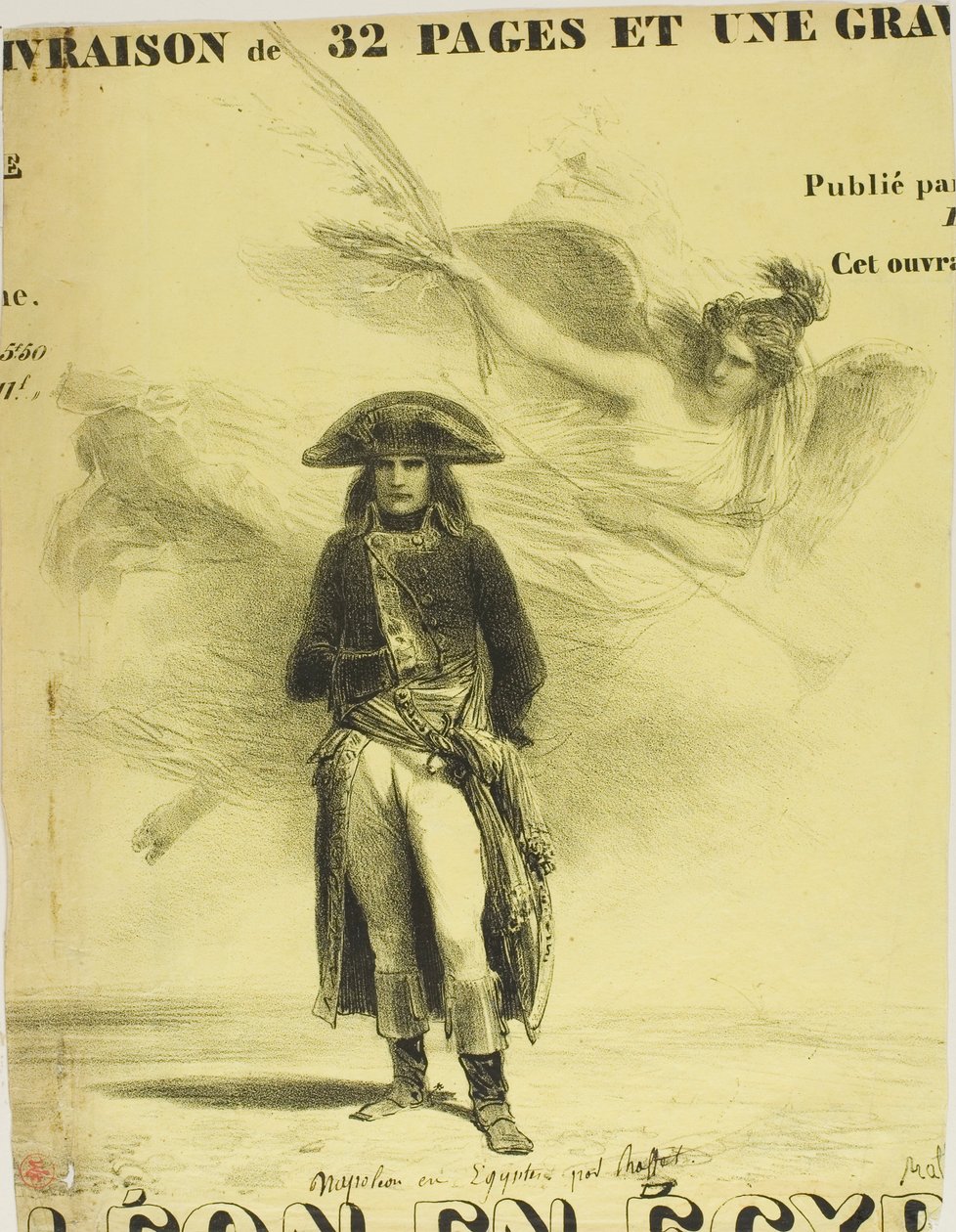 Napoleon i Egypten af Denis Auguste Marie Raffet
