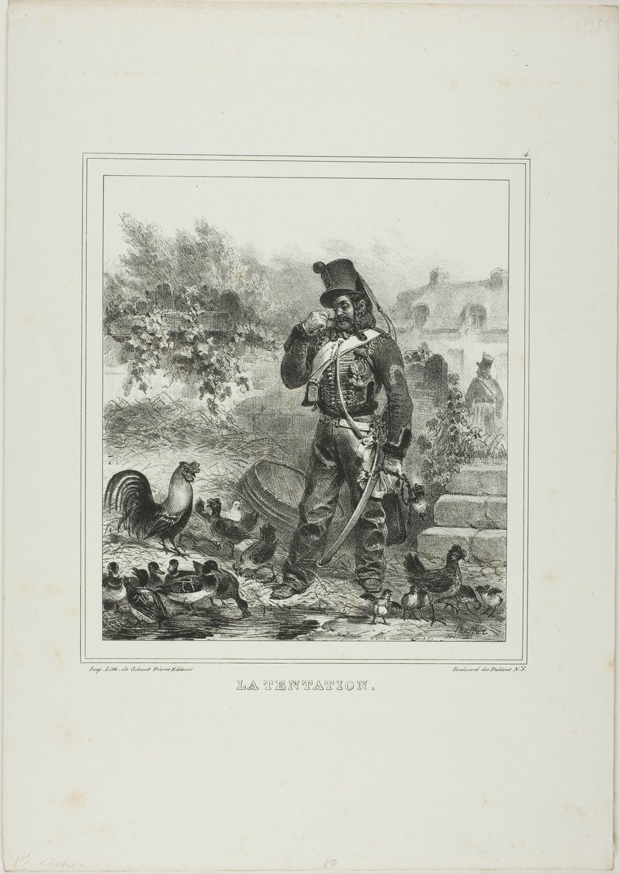 Fristelse af Denis Auguste Marie Raffet