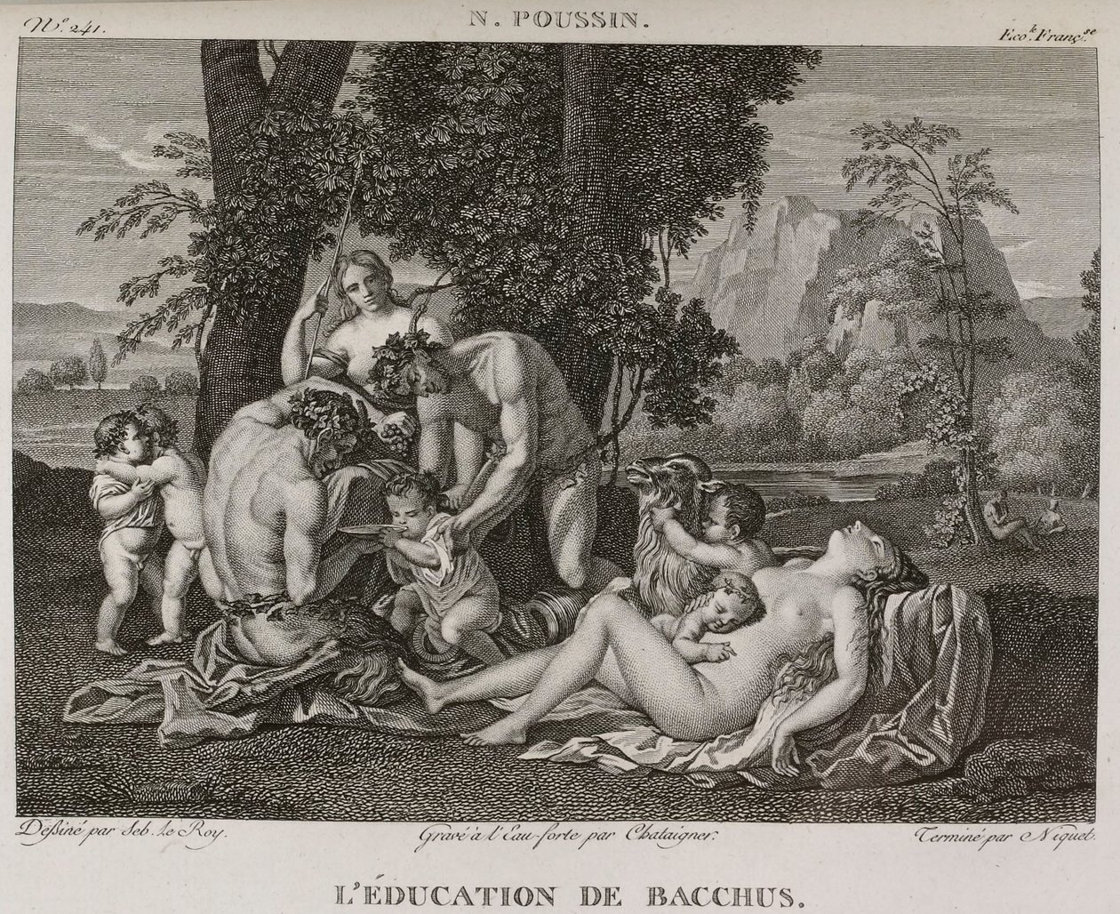 Denis-Sébastien Leroy, Chataigner og Niquet - Bacchus
