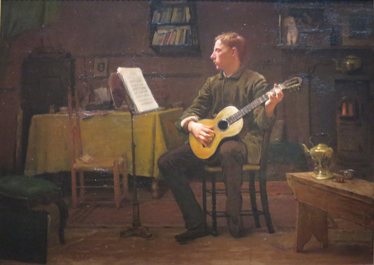 En boheme af Dennis Miller Bunker, 1885 af Dennis Miller Bunker