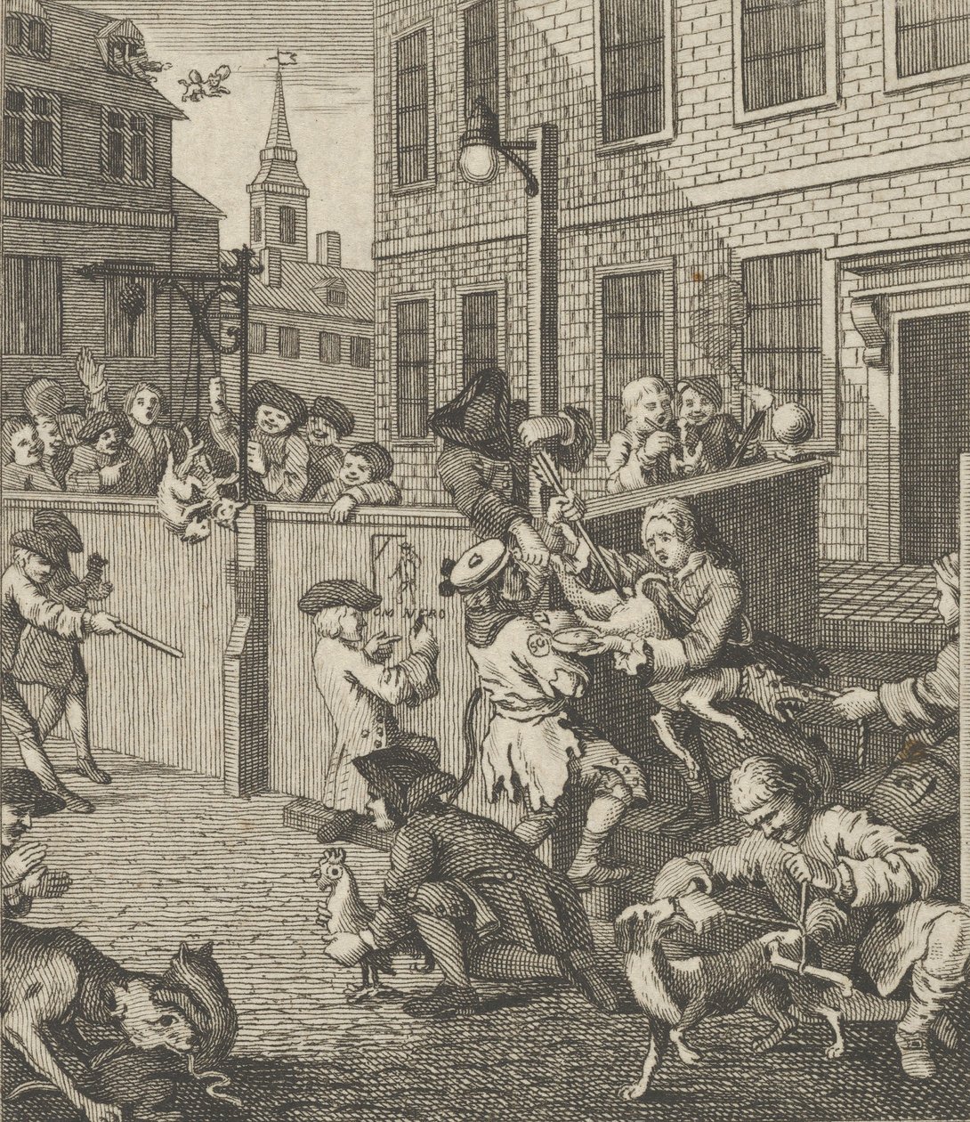 Den første fase af grusomhed, ca. 1800. af Dent