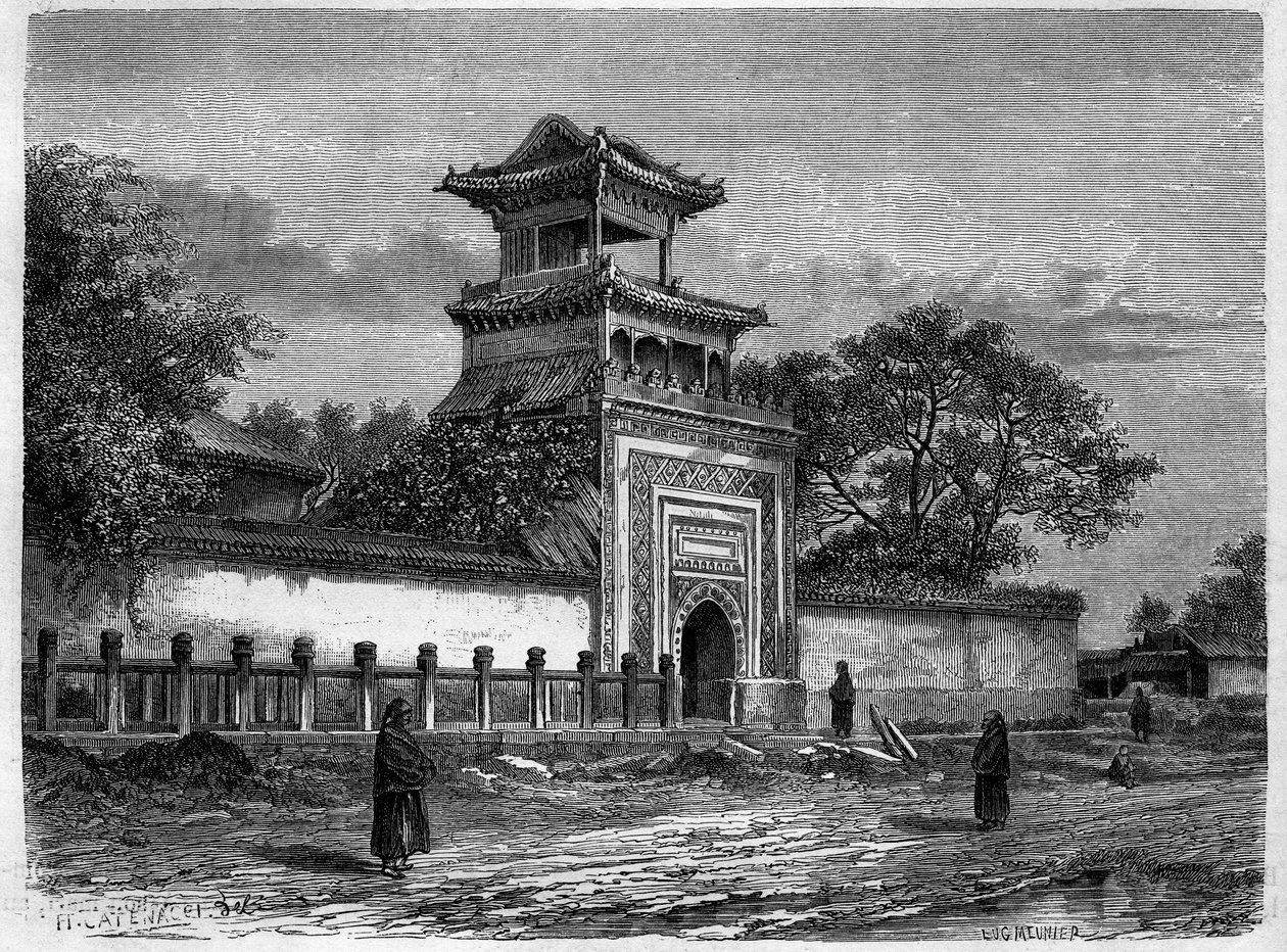 Moské i Pekin (Beijing) i 1870