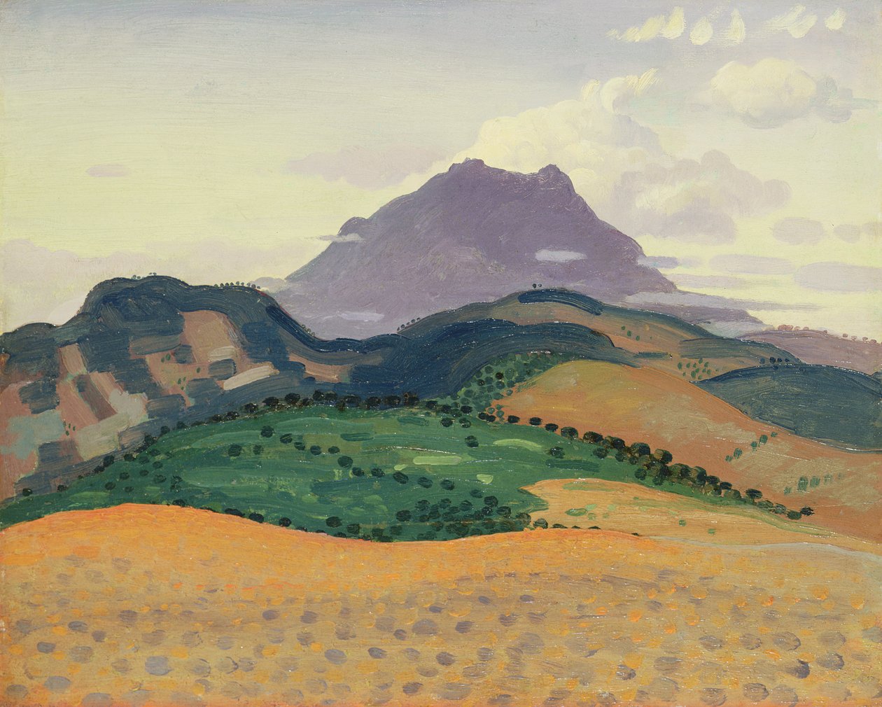 Tour Madeloc i Pyrenæerne, ca. 1913 af Derwent Lees