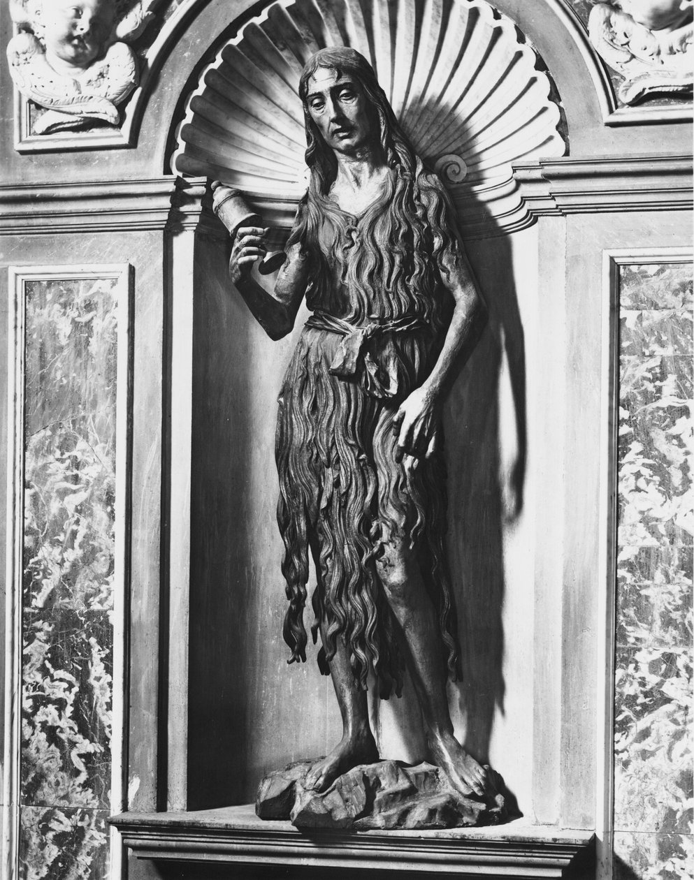 The Penitent Mary Magdalene, 1464-68 (træ) af Desiderio da Settignano