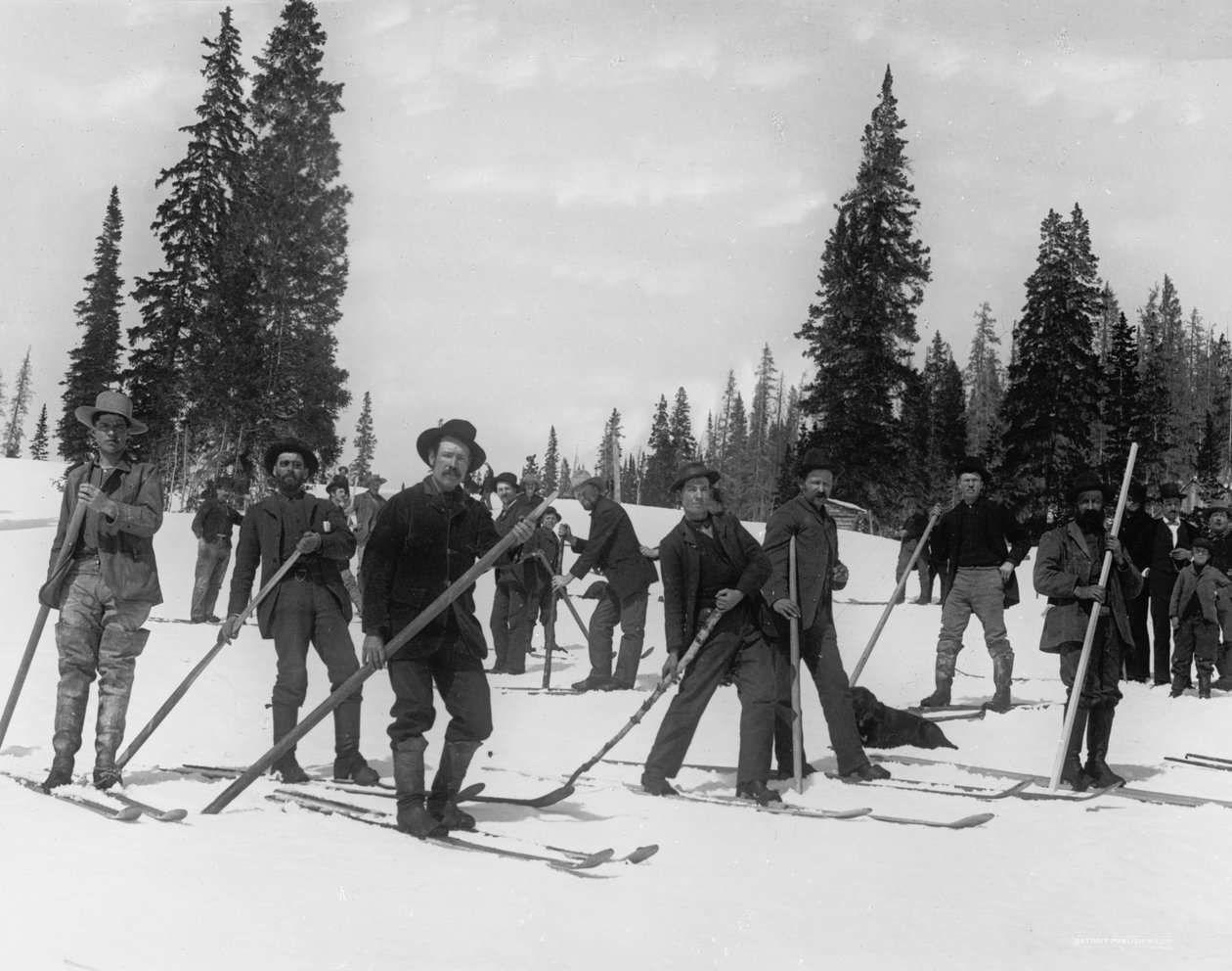 En Skibrigade, ca. 1910-20 af Detroit Publishing Co.