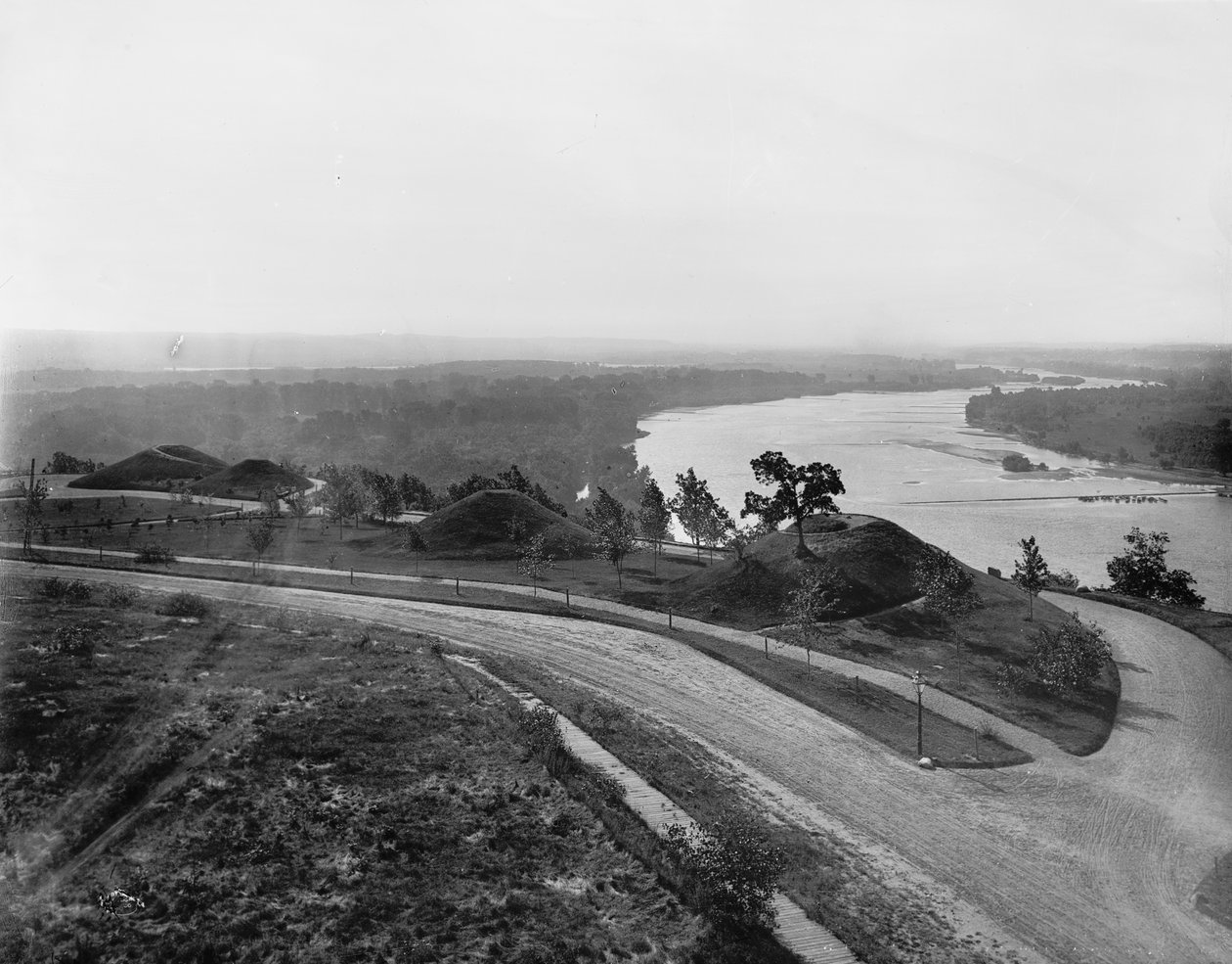 Indian Mound Park, St. Paul, Minnesota, ca. 1898 af Detroit Publishing Co.