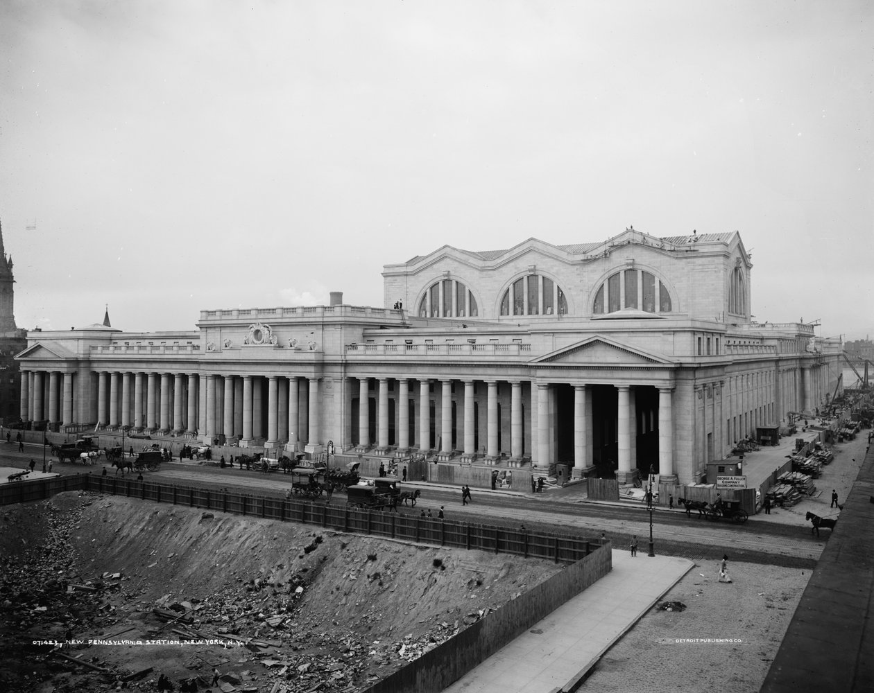 New Pennsylvania Station, New York, N.Y., ca. 1904-20 af Detroit Publishing Co.