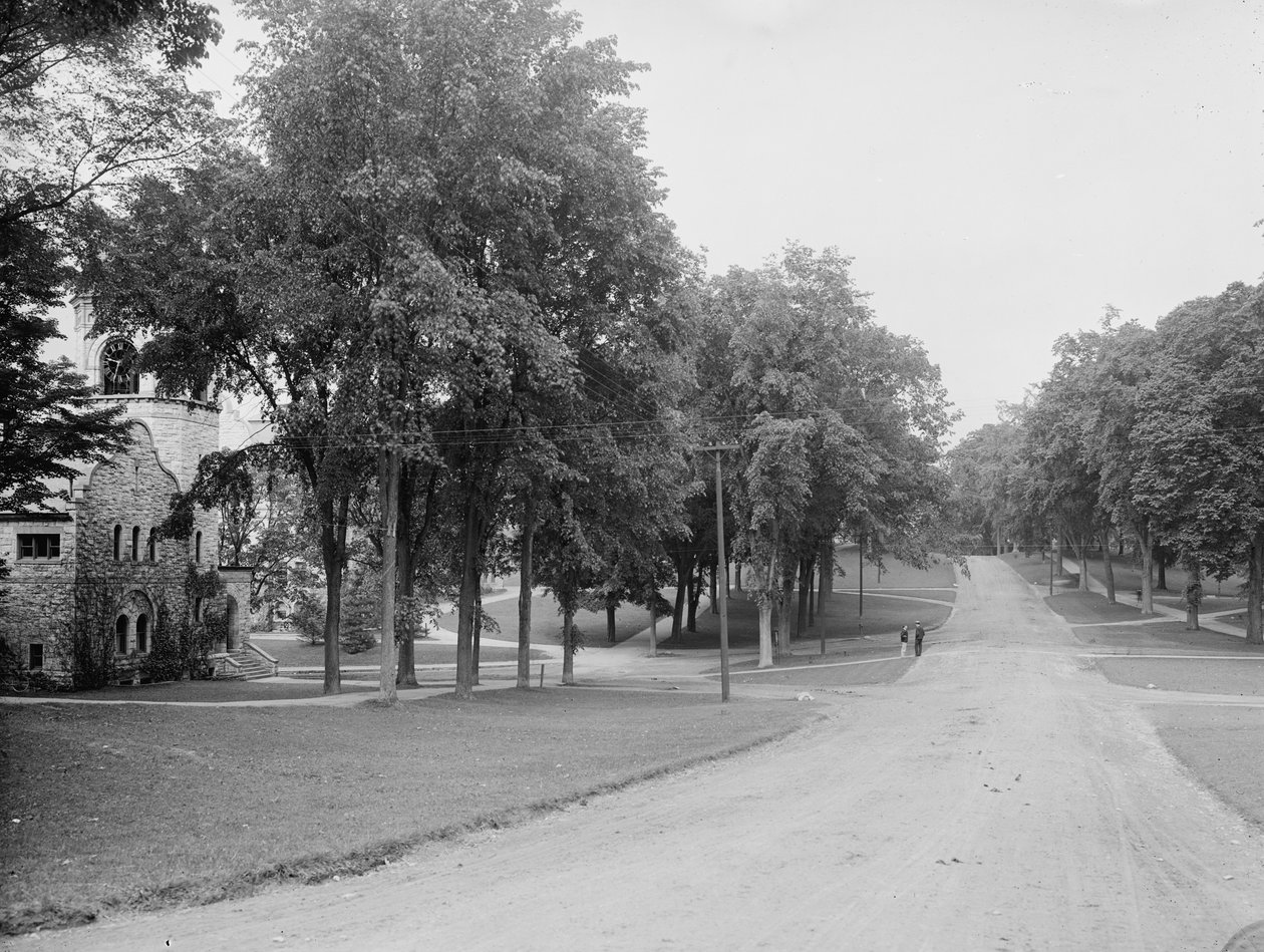 Campus, Williams College, Williamstown, Massachusetts, ca. 1904 af Detroit Publishing Co.