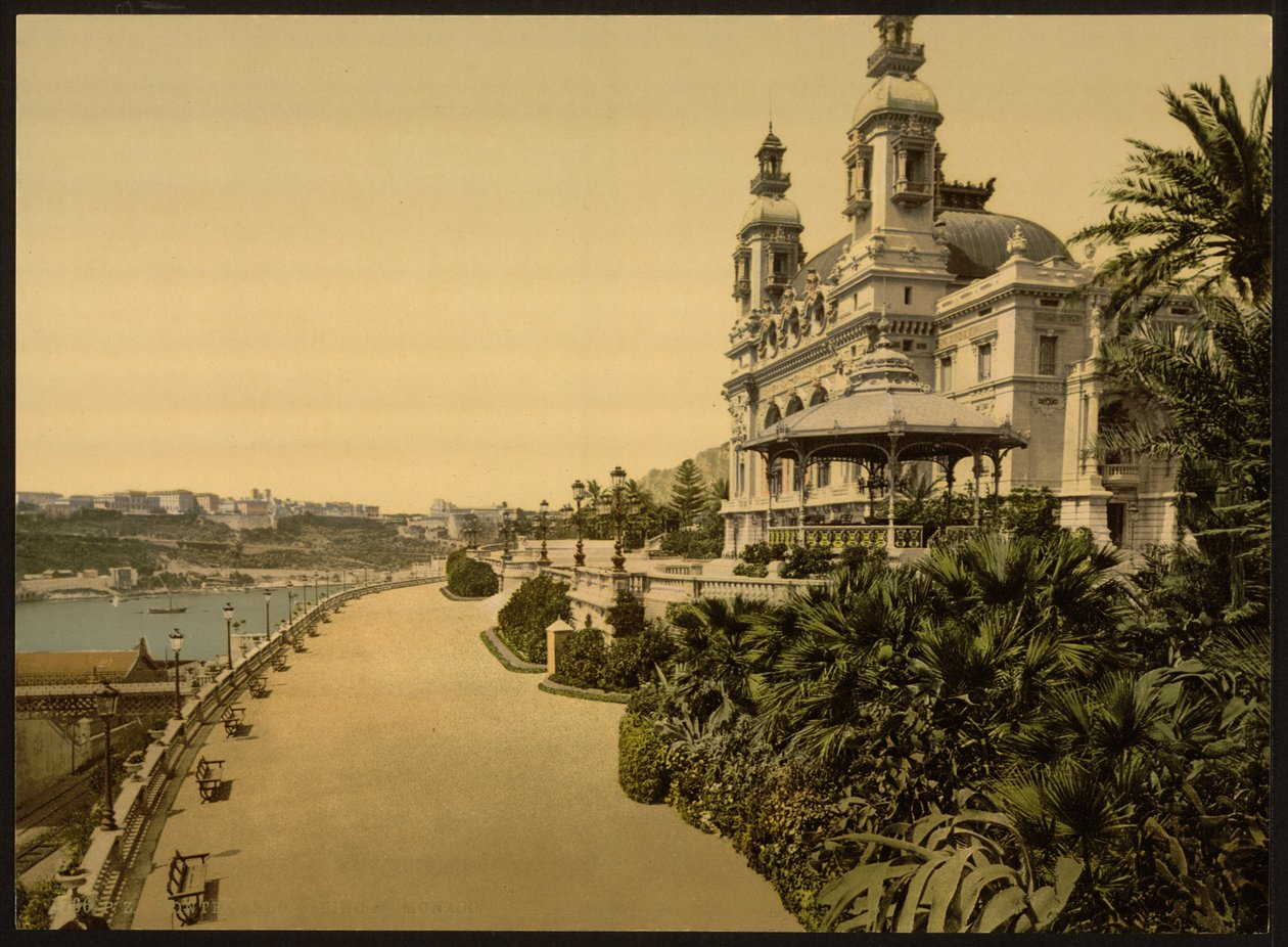 Kasino, Monte Carlo, Monaco, Riviera af Detroit Publishing Co.