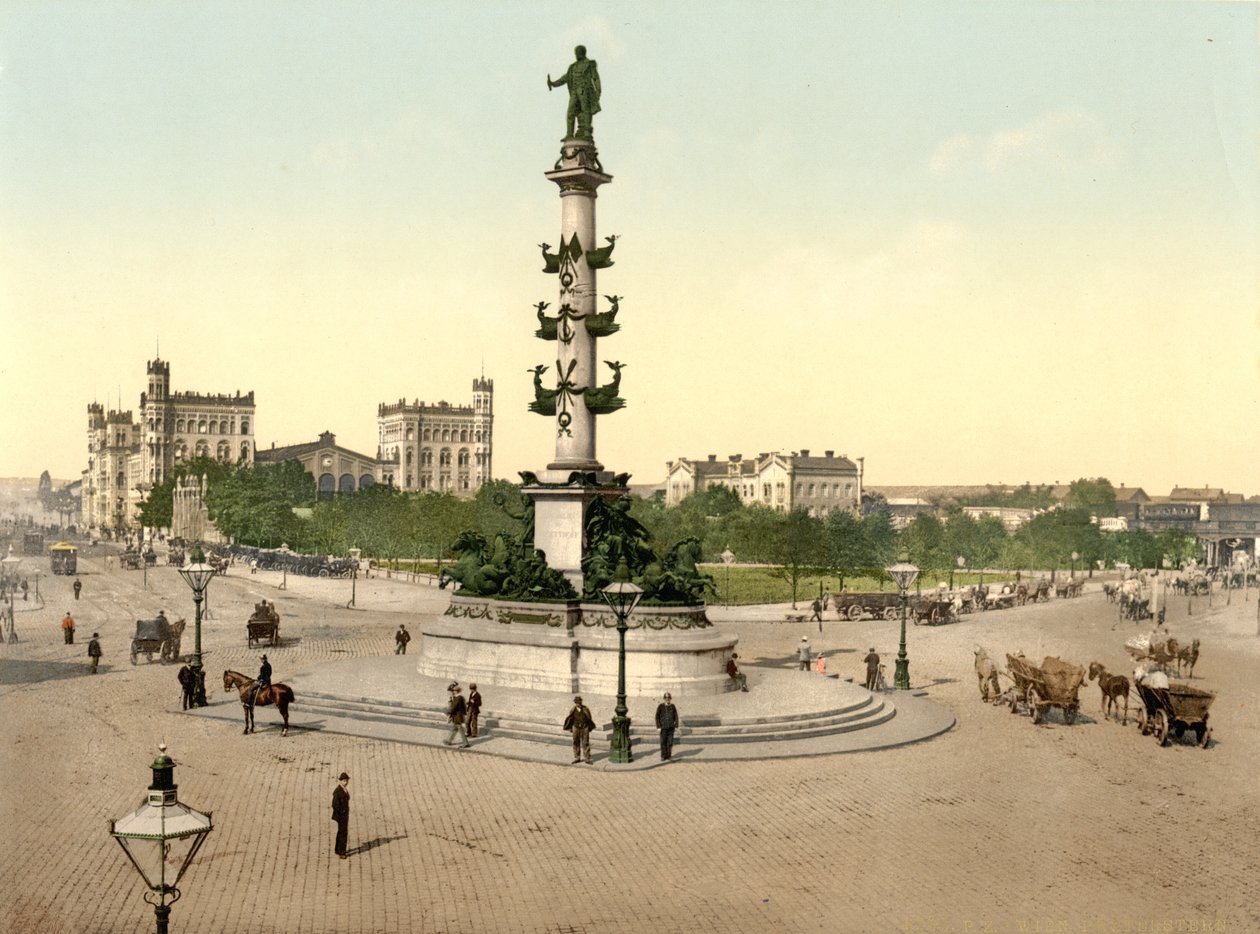The Praterstern, Wien, Østrig-Ungarn, ca. 1900 af Detroit Publishing Co.