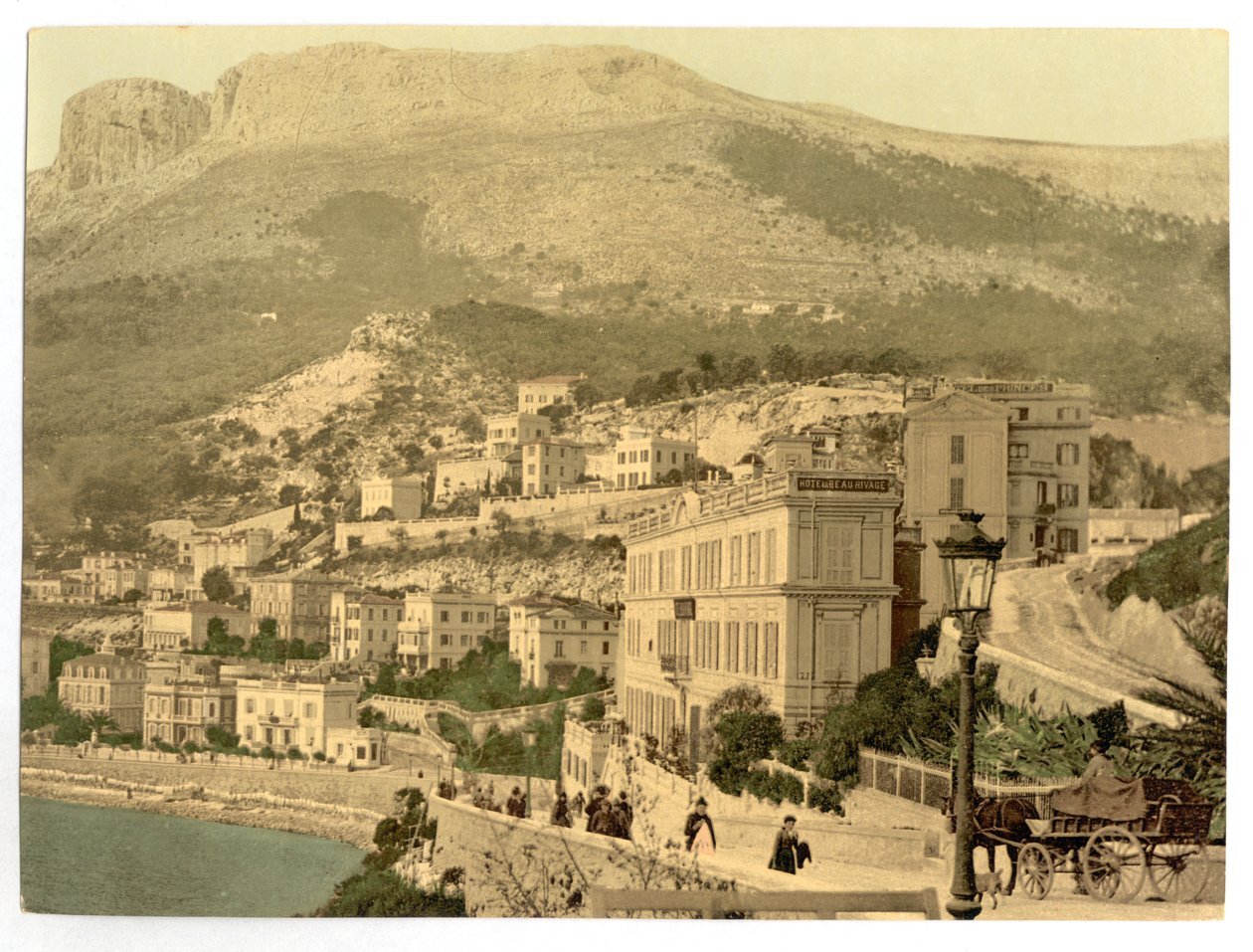 Waterfront, Monte Carlo, Riviera, Monaco af Detroit Publishing Co.