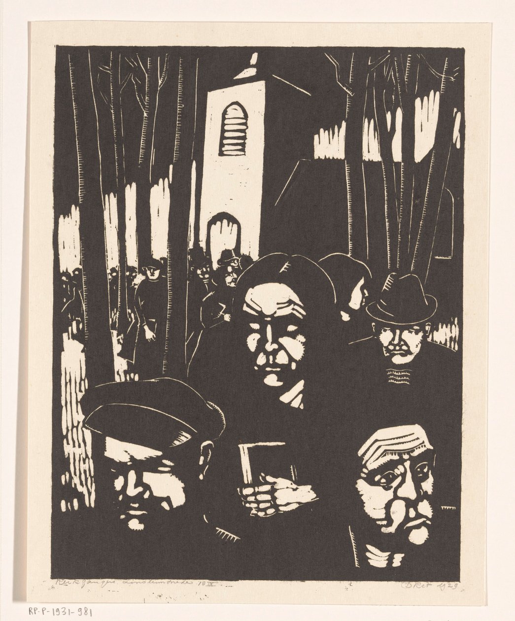 kirkegængere af Dick Ket (signed by artist)
