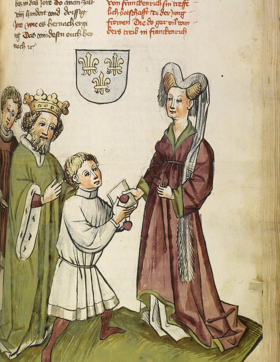 Kejser Sigismund før Jeanne d