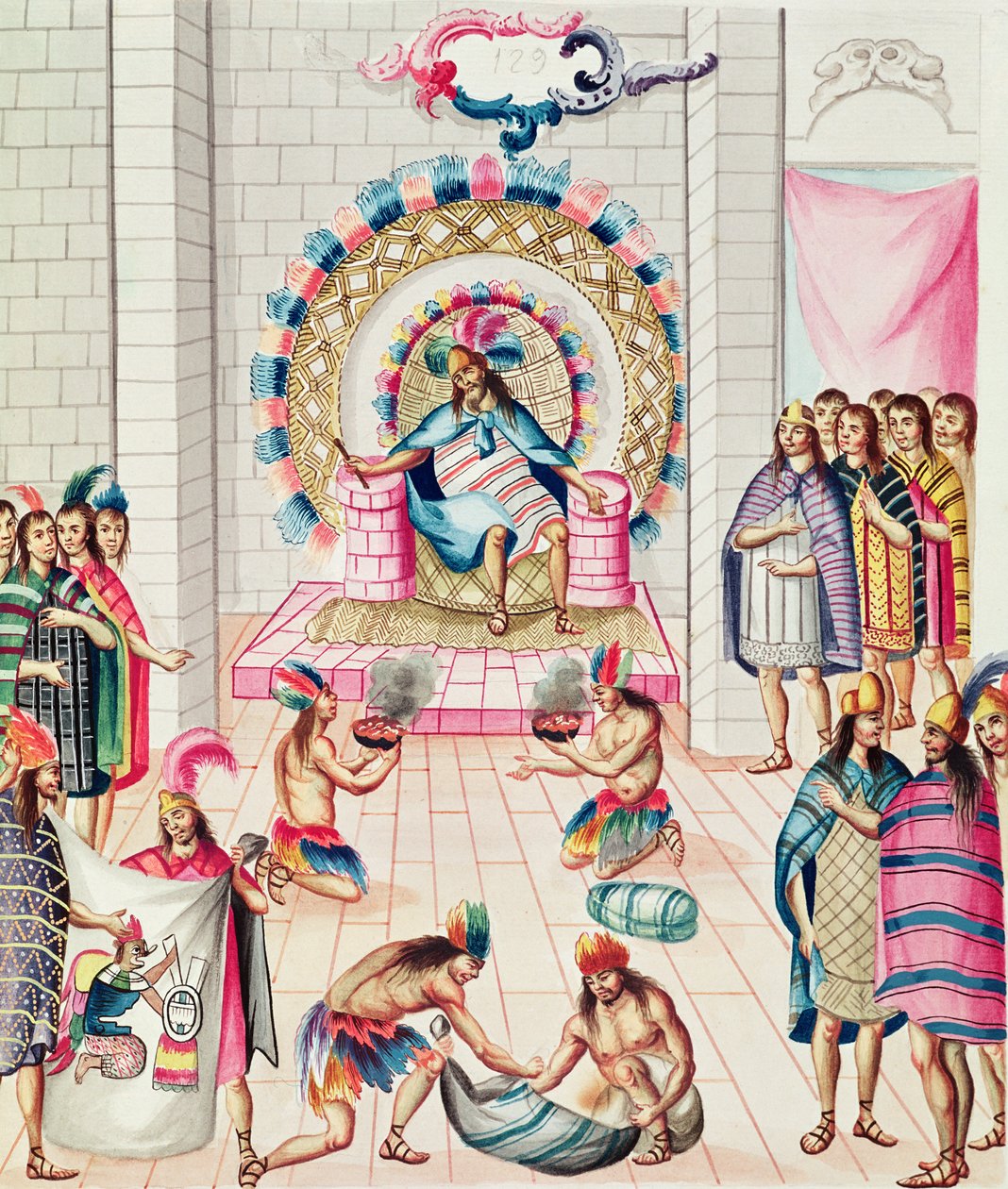 Tome 3 fol.129, Offergaver til kongen, fra 