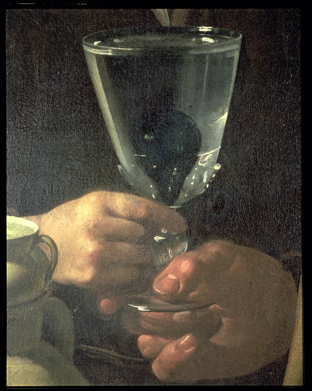Waterseller of Sevilla (detaljer) af Diego Velázquez