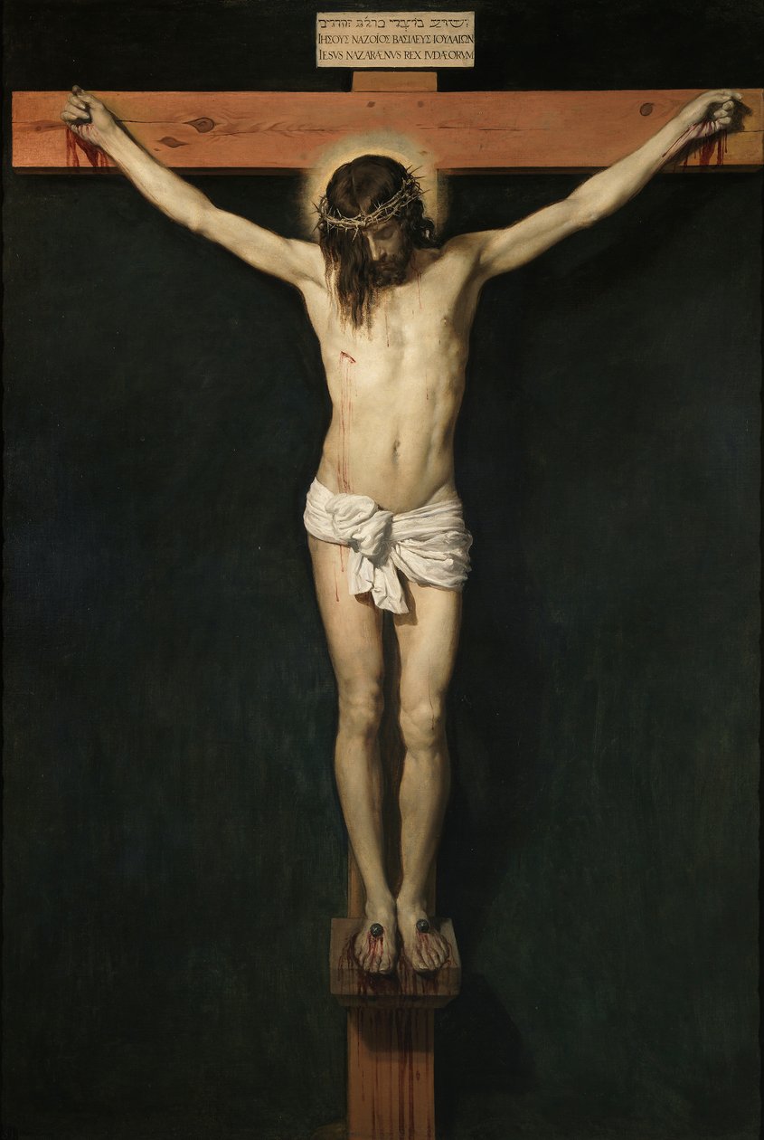 Kristus korsfæstet af Diego Velázquez