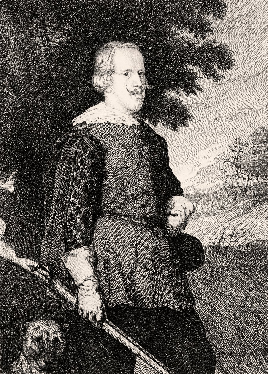 Felipe IV i jagtdragt af Diego Velázquez