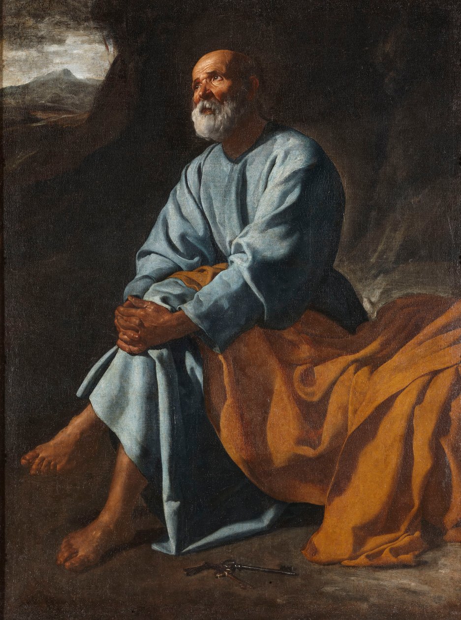 Sankt Peters tårer af Diego Velázquez