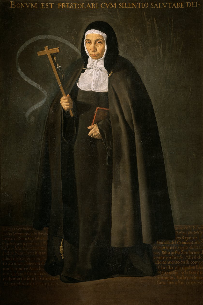 Moder Jerónima de la Fuente af Diego Velázquez