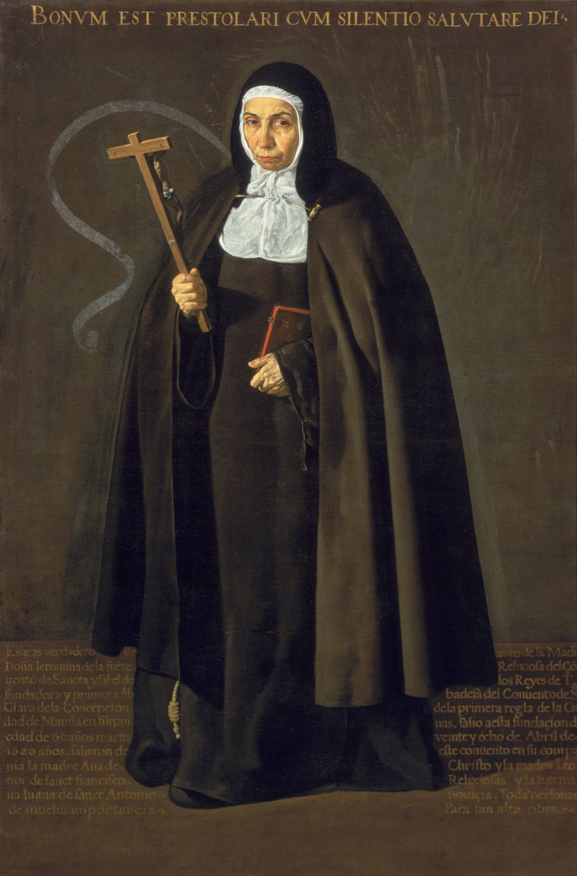 Moder Maria Jeronima de la Fuente, 1620 af Diego Velázquez