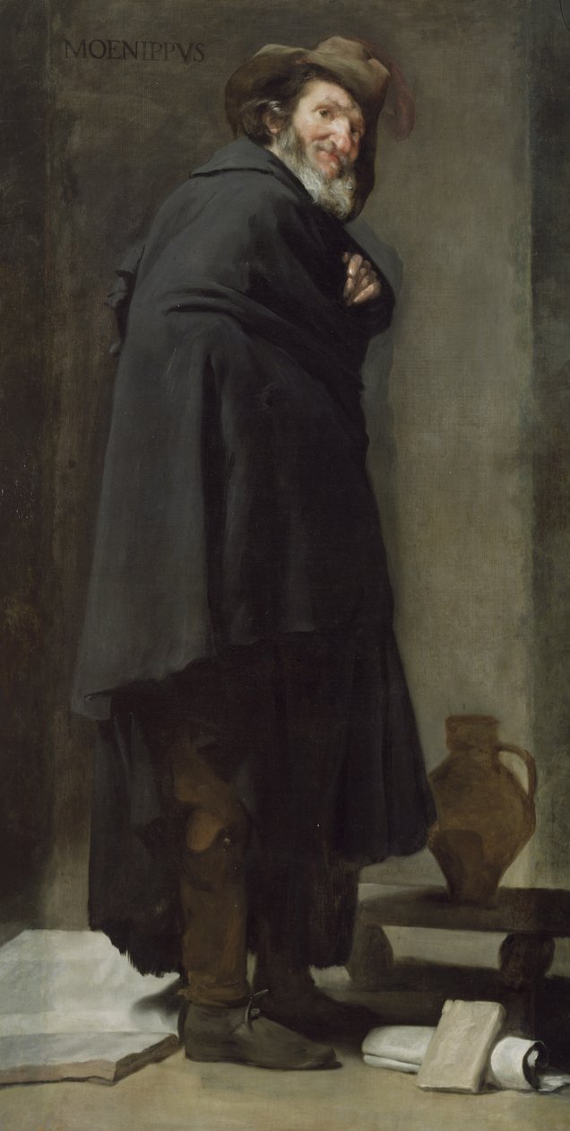 Menippus, 1640 af Diego Velázquez