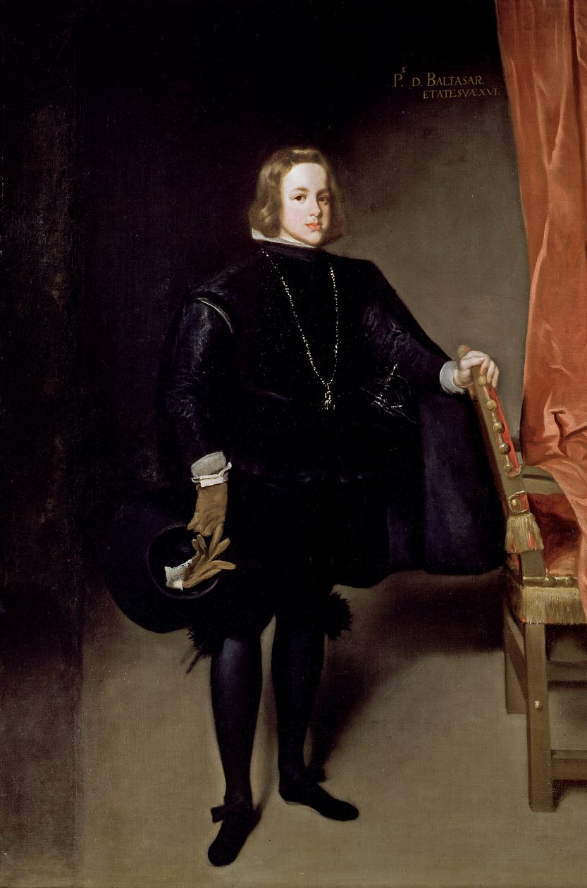Portræt af Baltasar Carlos i Spanien af Diego Velázquez