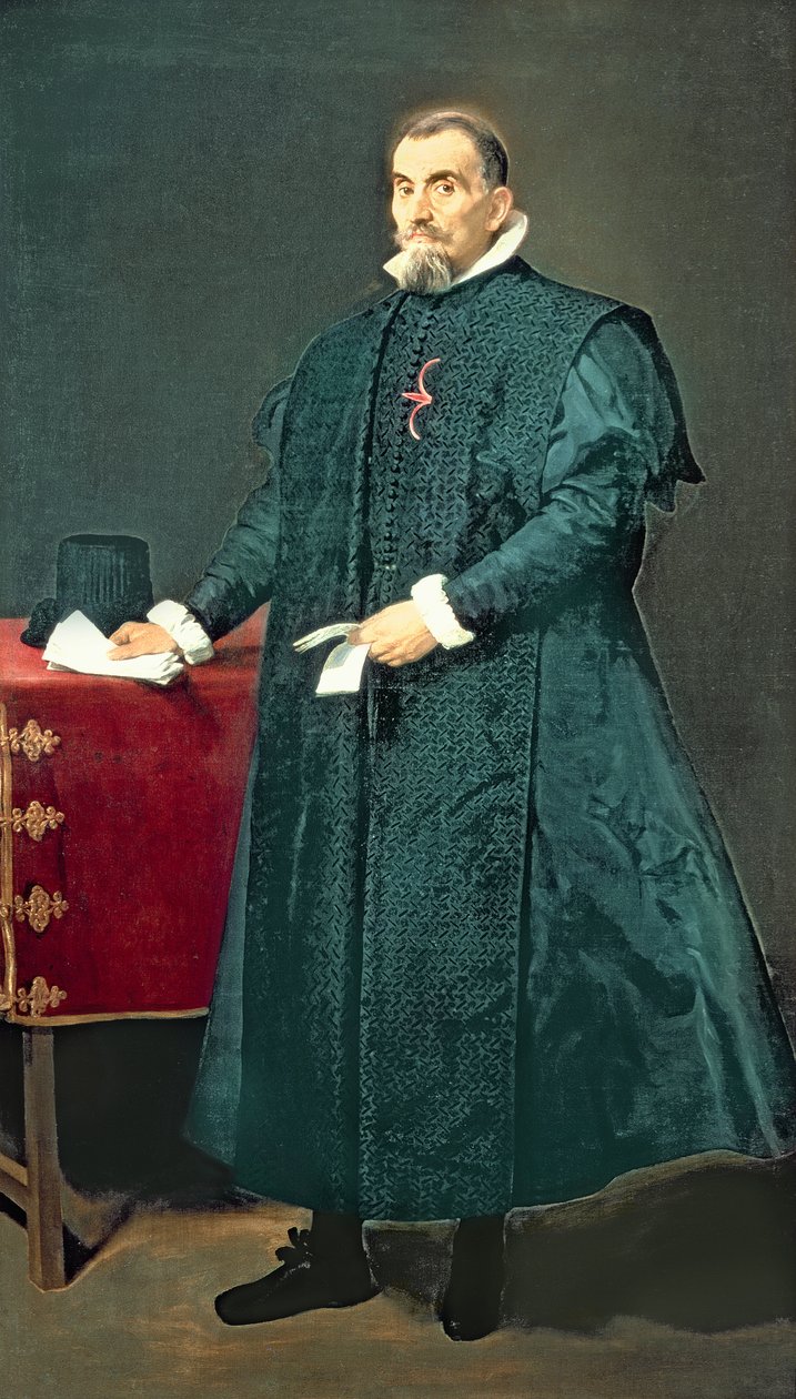 Portræt af Don Diego de Corral y Arellano (1570-1632) af Diego Velázquez