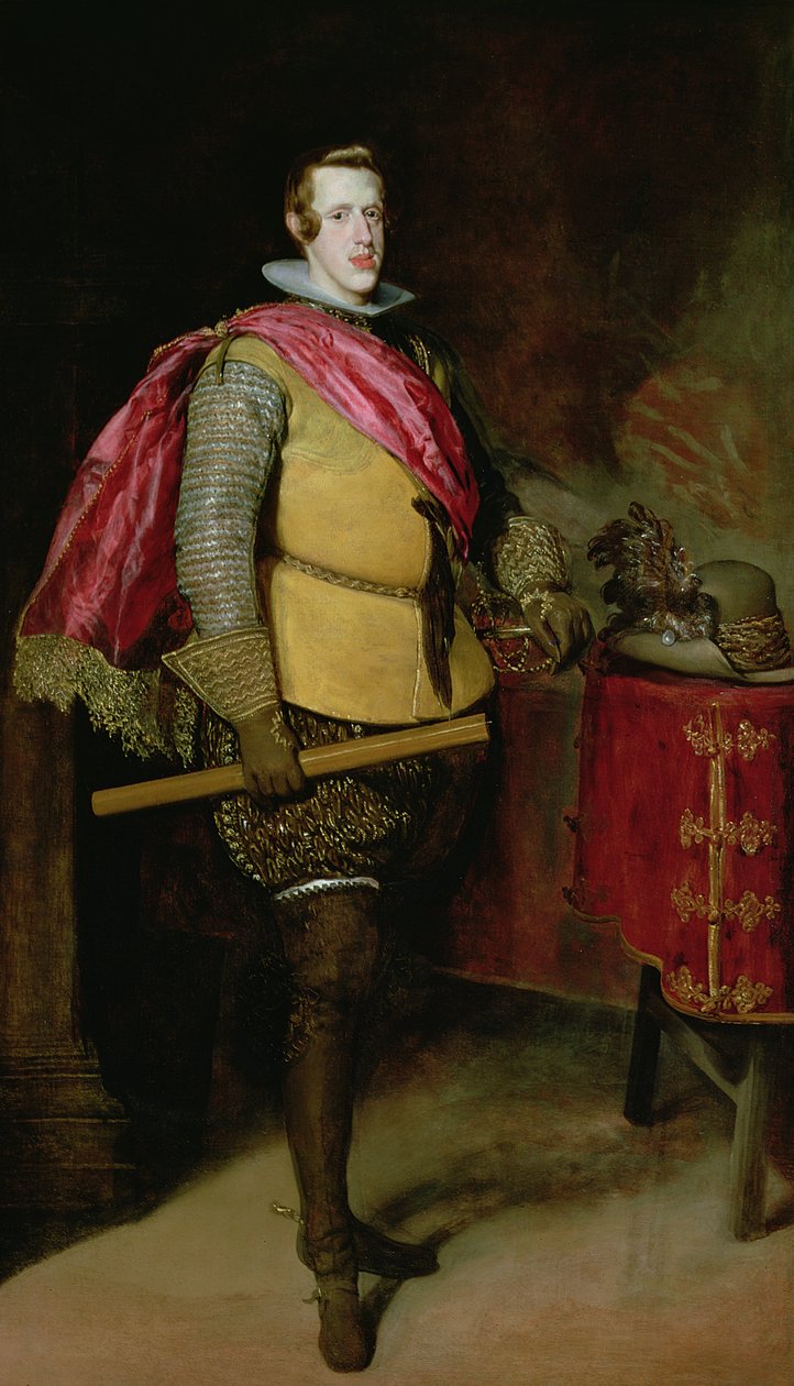 Portræt af Filip IV (1605-65) af Spanien af Diego Velázquez