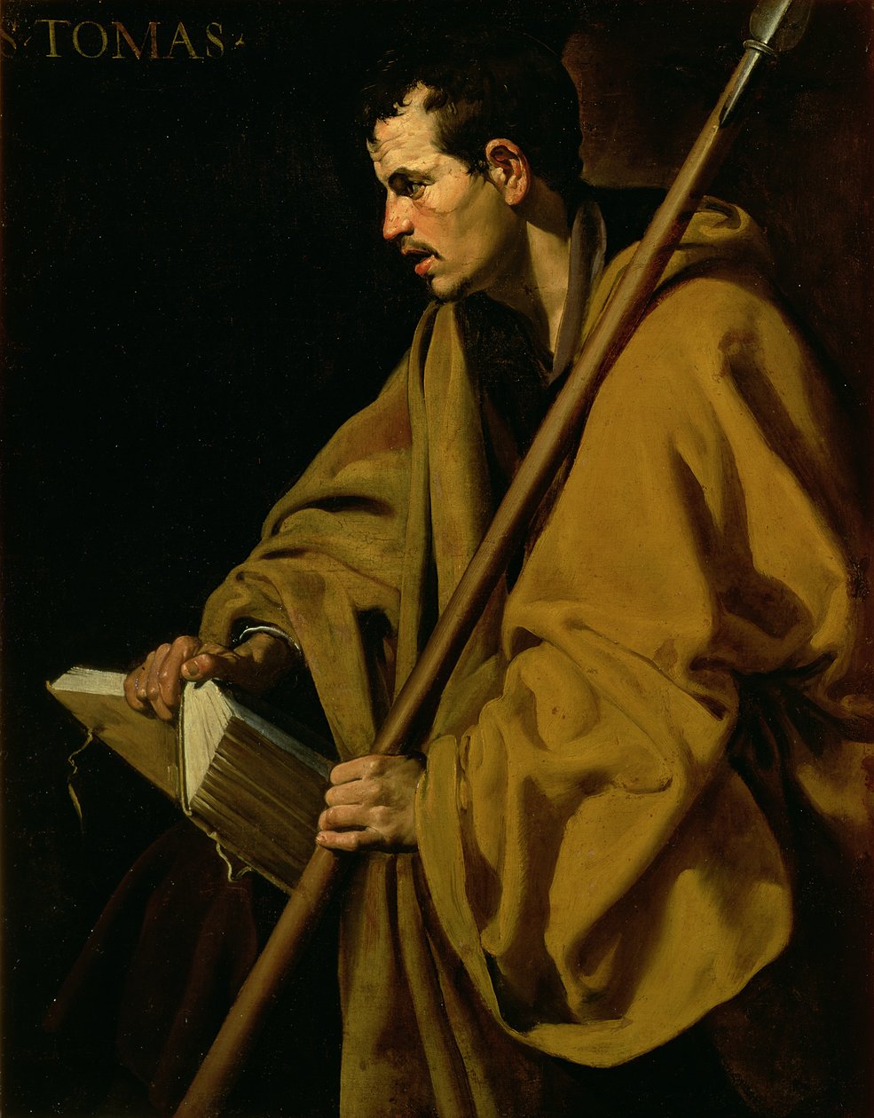 Apostlen Sankt Thomas, ca. 1619-20 af Diego Velázquez