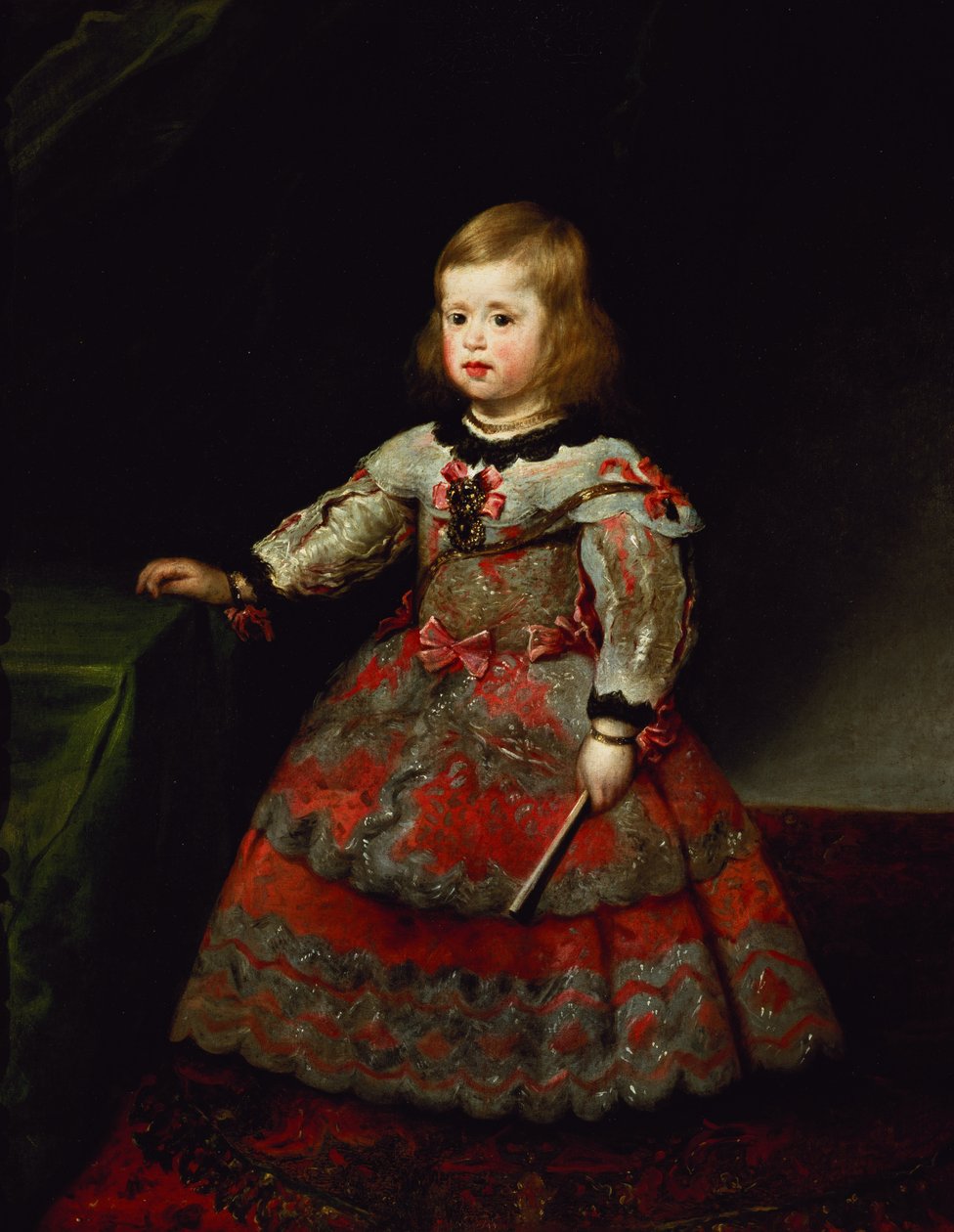 Infanta Maria Margarita (1651-73) af Østrig som barn af Diego Velázquez