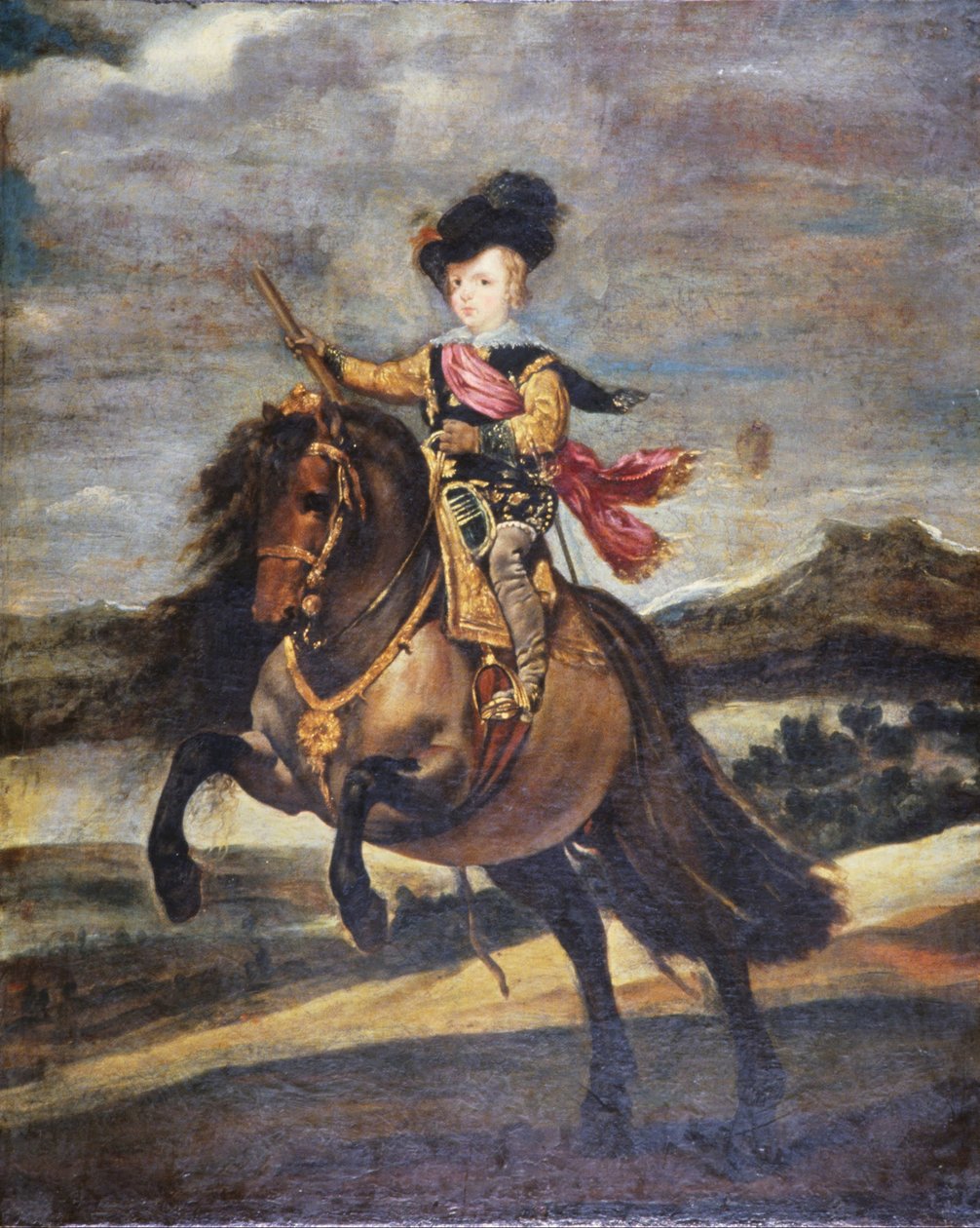 Infante Baltasar Carlos til hest af Diego Velázquez