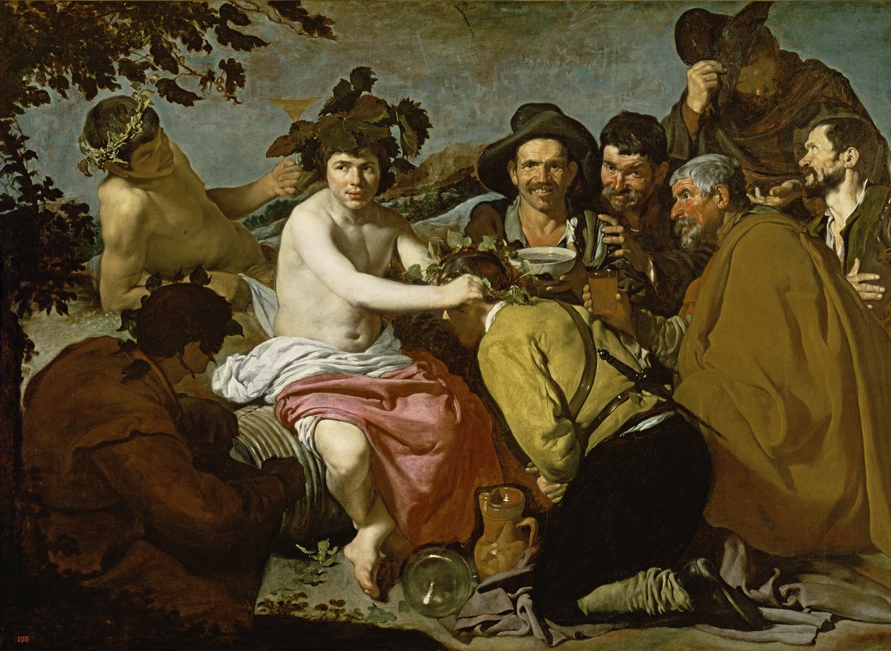 Triumf af Bacchus, 1628 af Diego Velázquez