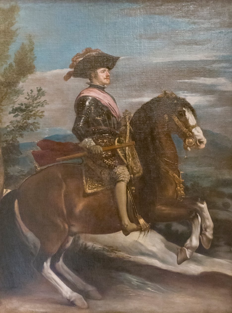 Rytterportræt af Philip IV af Diego Velázquez