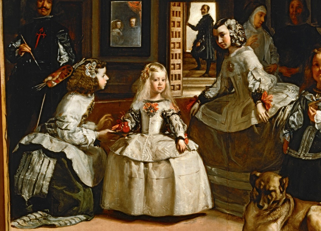 Las Meninas ... (maleri på lærred) af Diego Rodriguez de Silva y Velazquez
