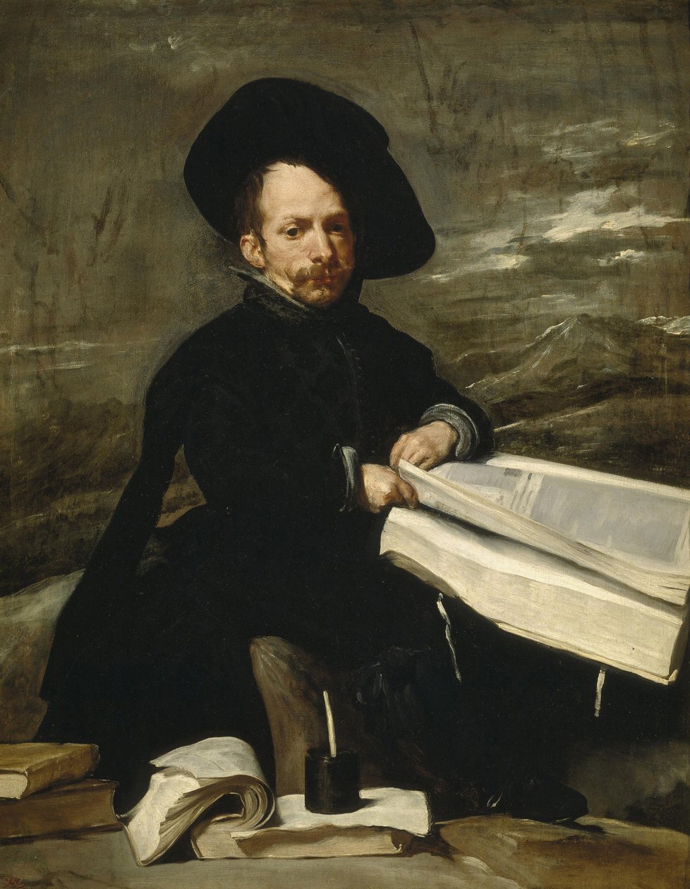 Portræt af narren Diego de Acedo, kaldet "el Primo", 1644 af Diego Velázquez