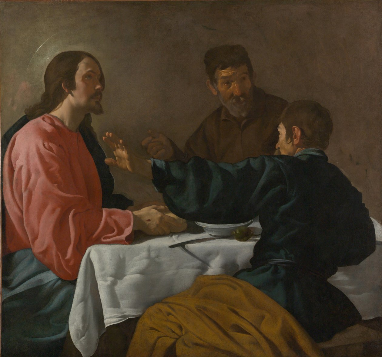 Aftensmad i Emmaus af Diego Velázquez