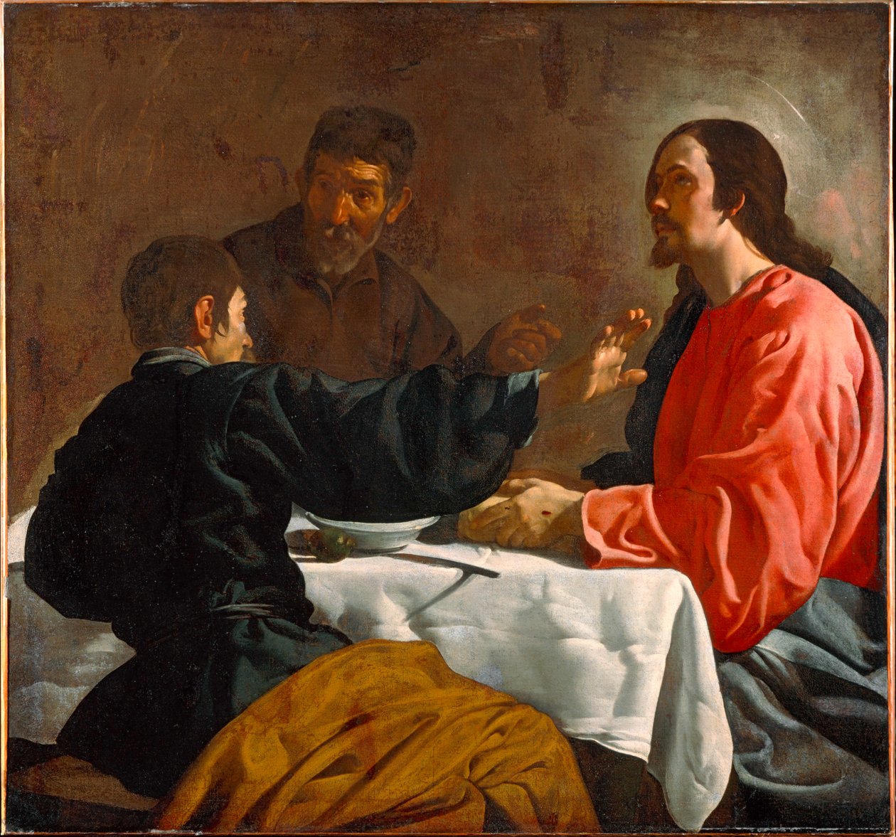 Aftensmaden i Emmaus af Diego Rodriguez de Silva y Velazquez