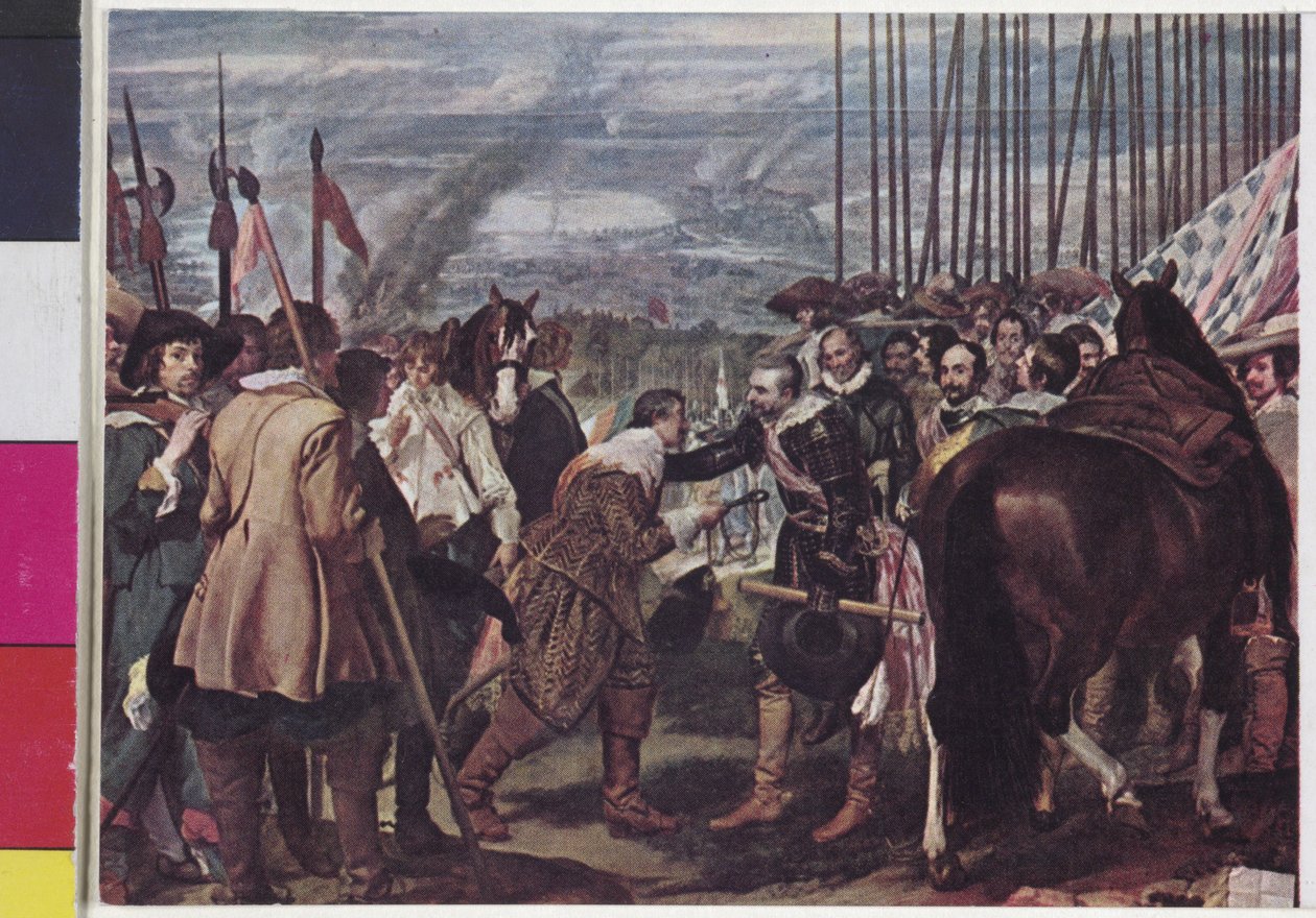 Overgivelsen af Breda 1625 Diego Velazquez af Diego Rodriguez de Silva y Velazquez