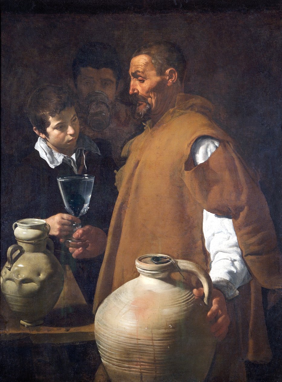 The Waterseller of Sevilla, ca. 1620 (olie på lærred) af Diego Velázquez