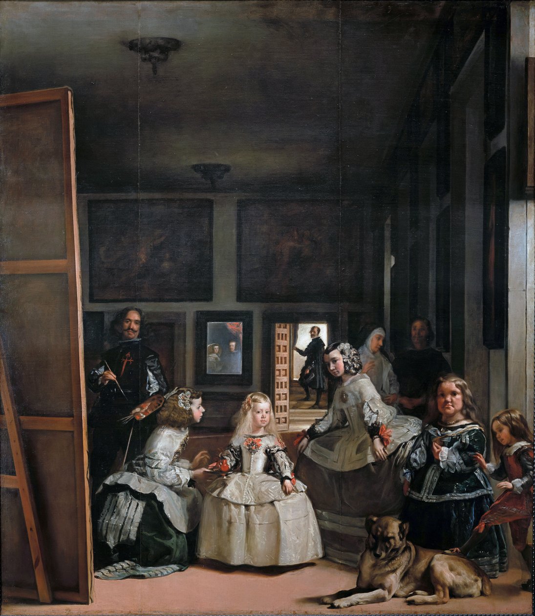 Hofdamerne af Diego Velázquez